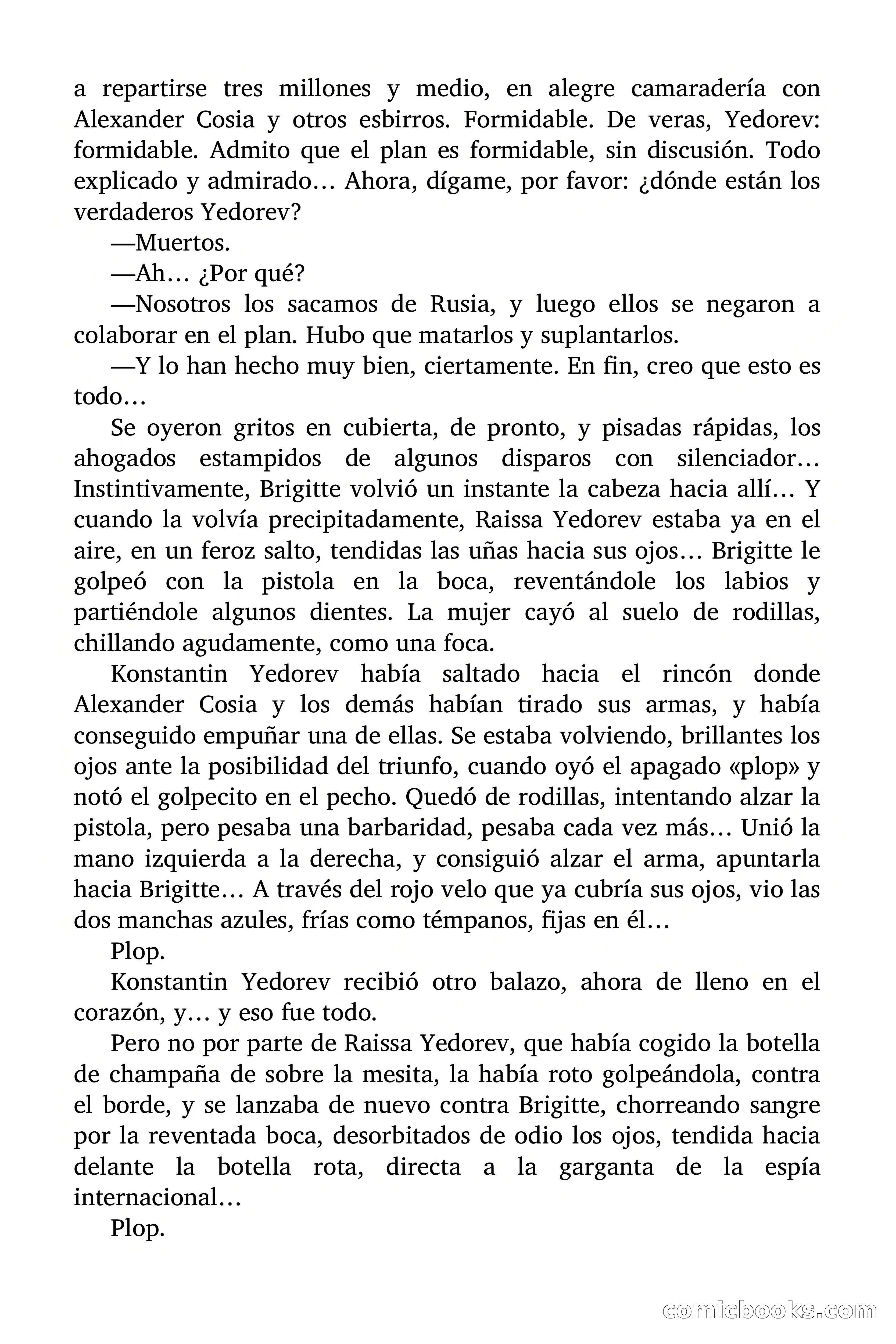 Brigitte en Acción: El rayo «Hidro» — page 87 of 90