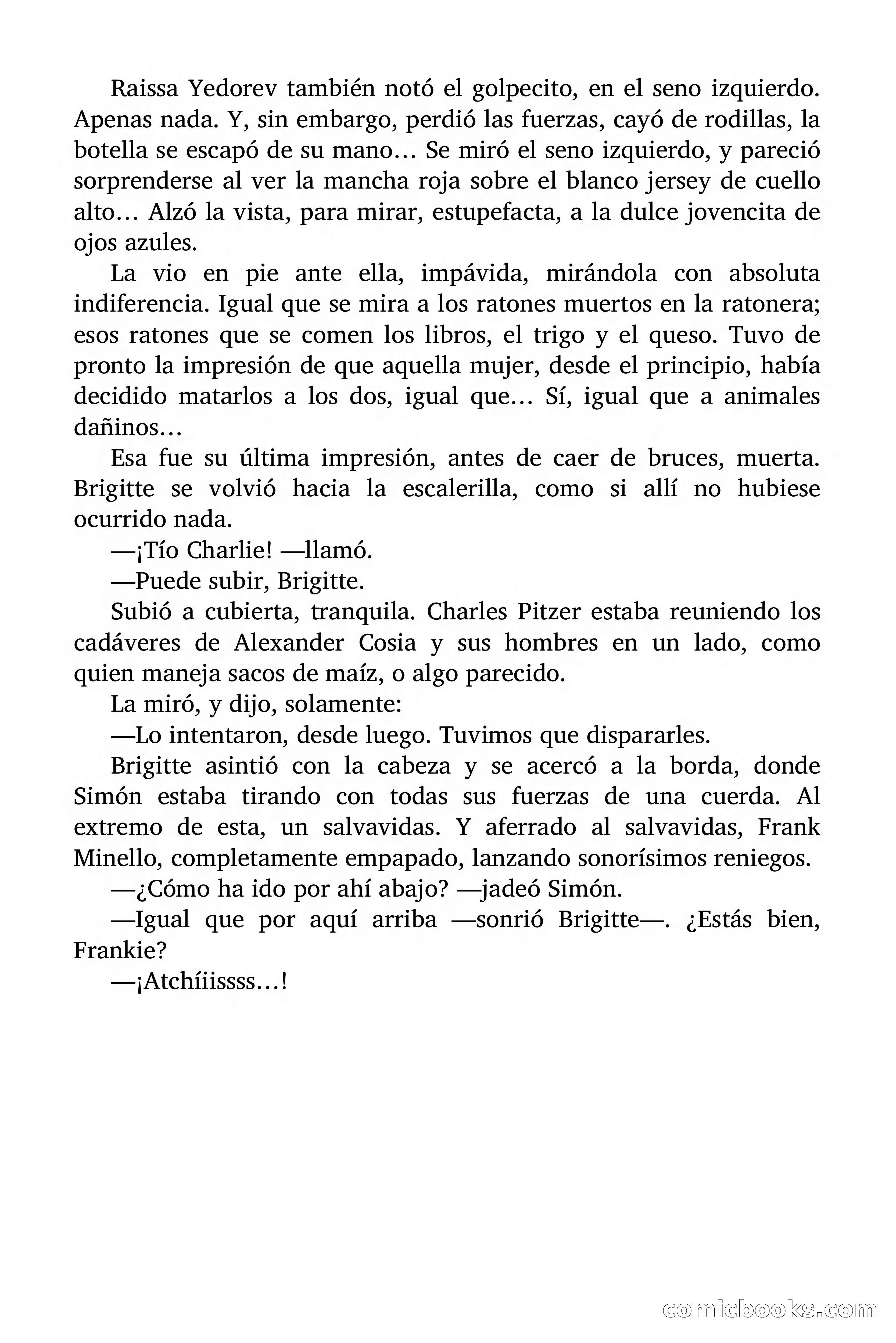 Brigitte en Acción: El rayo «Hidro» — page 88 of 90