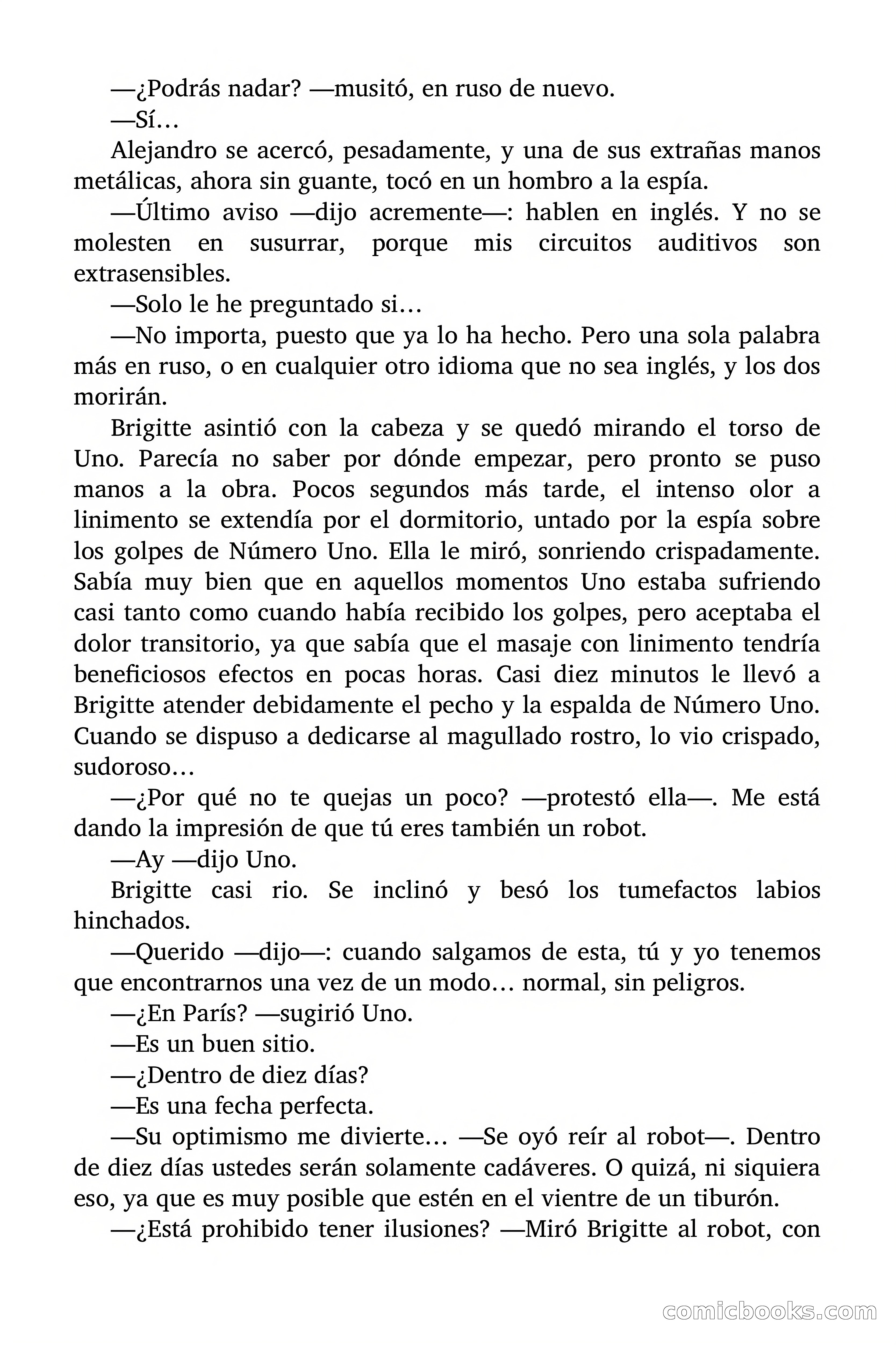 Brigitte en acción: Los asesinos invencibles, vol. 1 y 2 — page 109 of 171