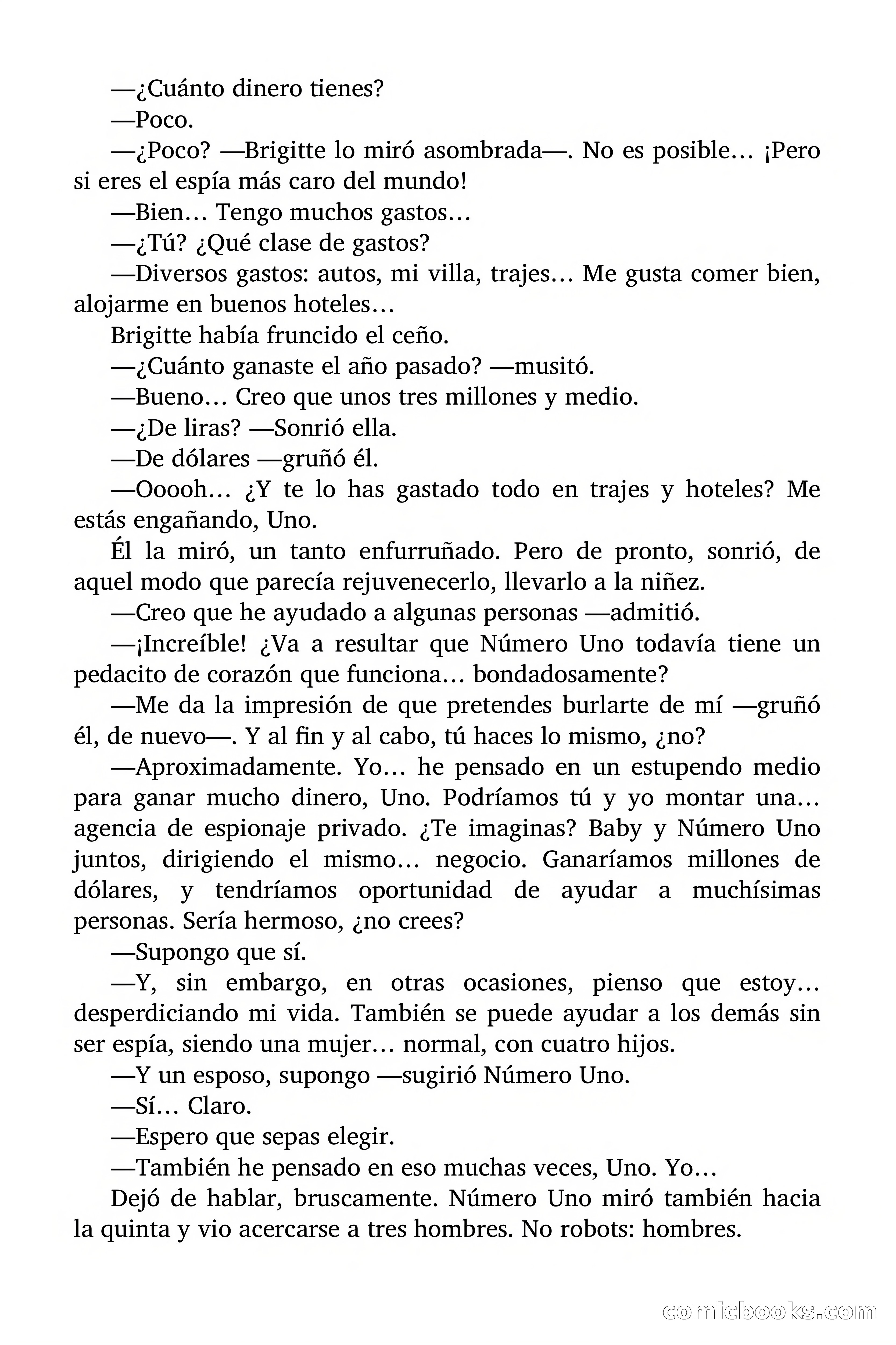 Brigitte en acción: Los asesinos invencibles, vol. 1 y 2 — page 125 of 171