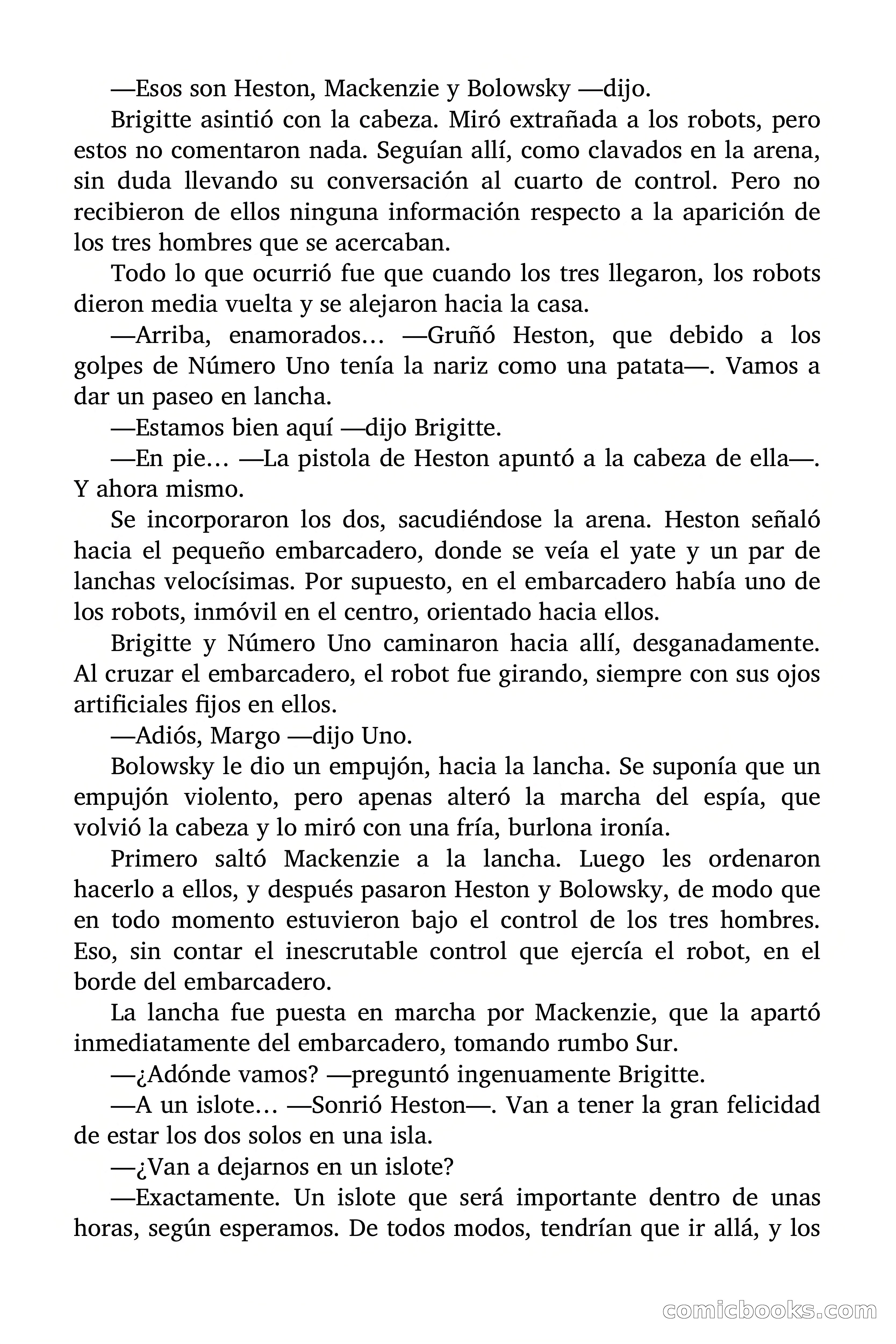 Brigitte en acción: Los asesinos invencibles, vol. 1 y 2 — page 126 of 171