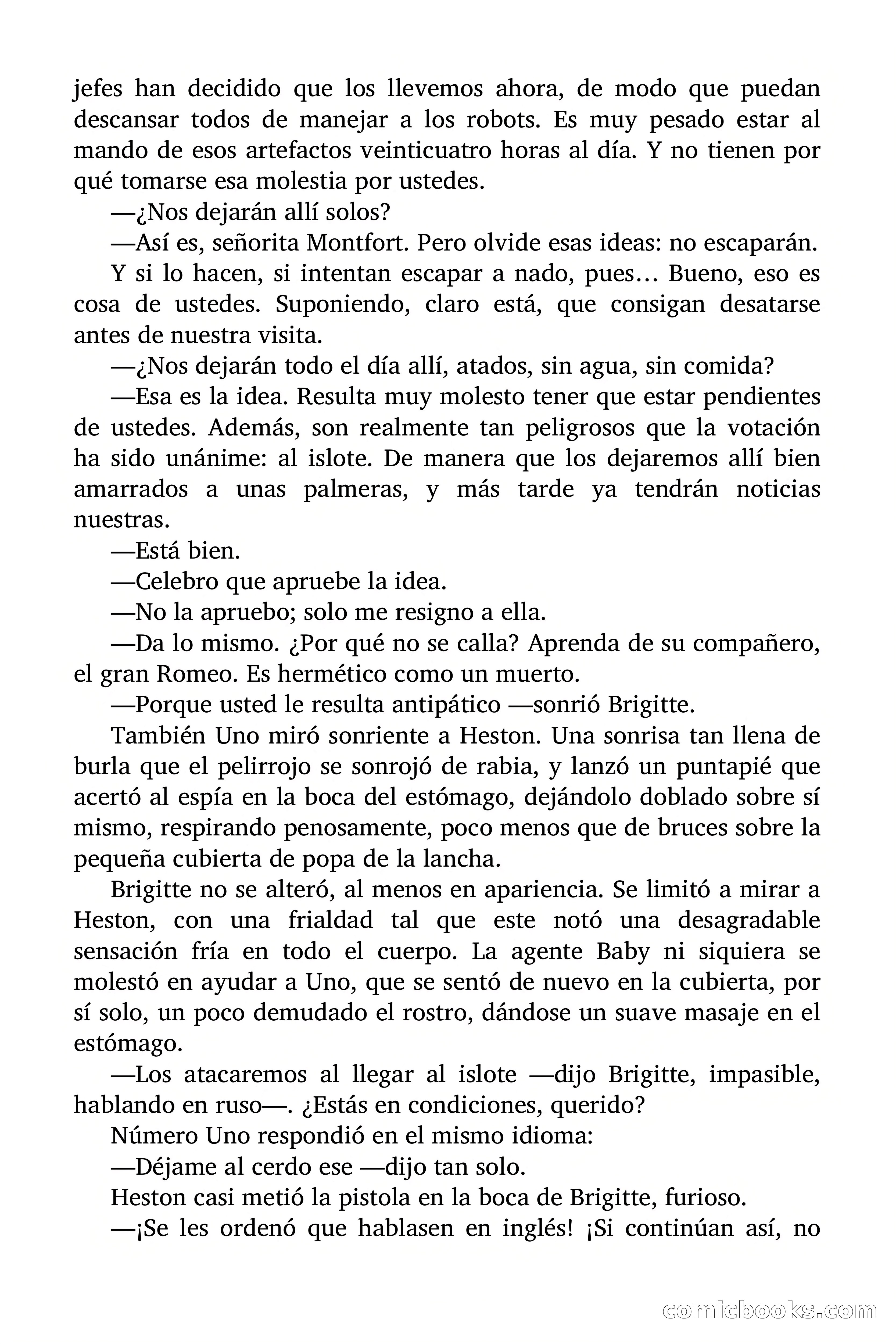 Brigitte en acción: Los asesinos invencibles, vol. 1 y 2 — page 127 of 171