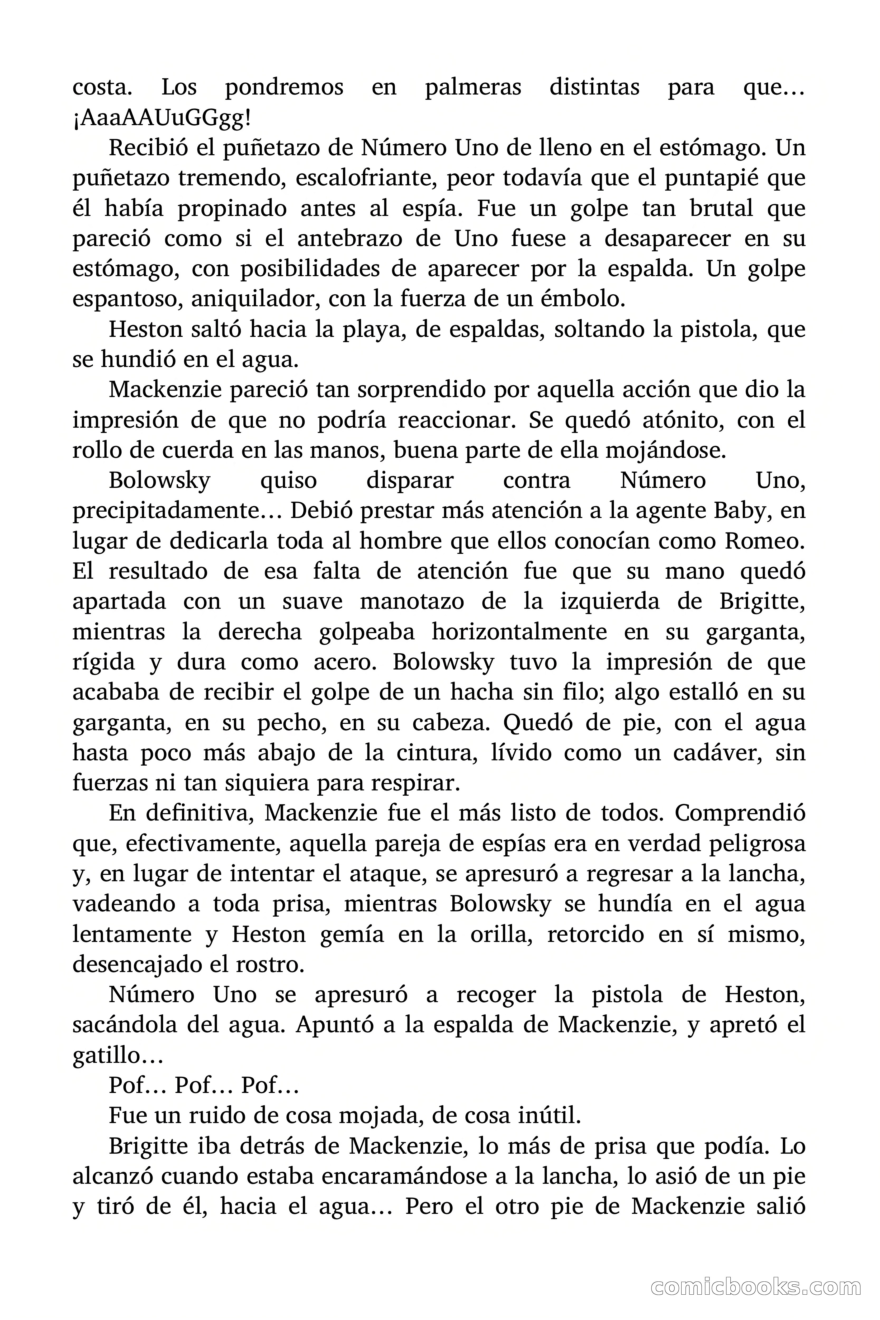 Brigitte en acción: Los asesinos invencibles, vol. 1 y 2 — page 129 of 171