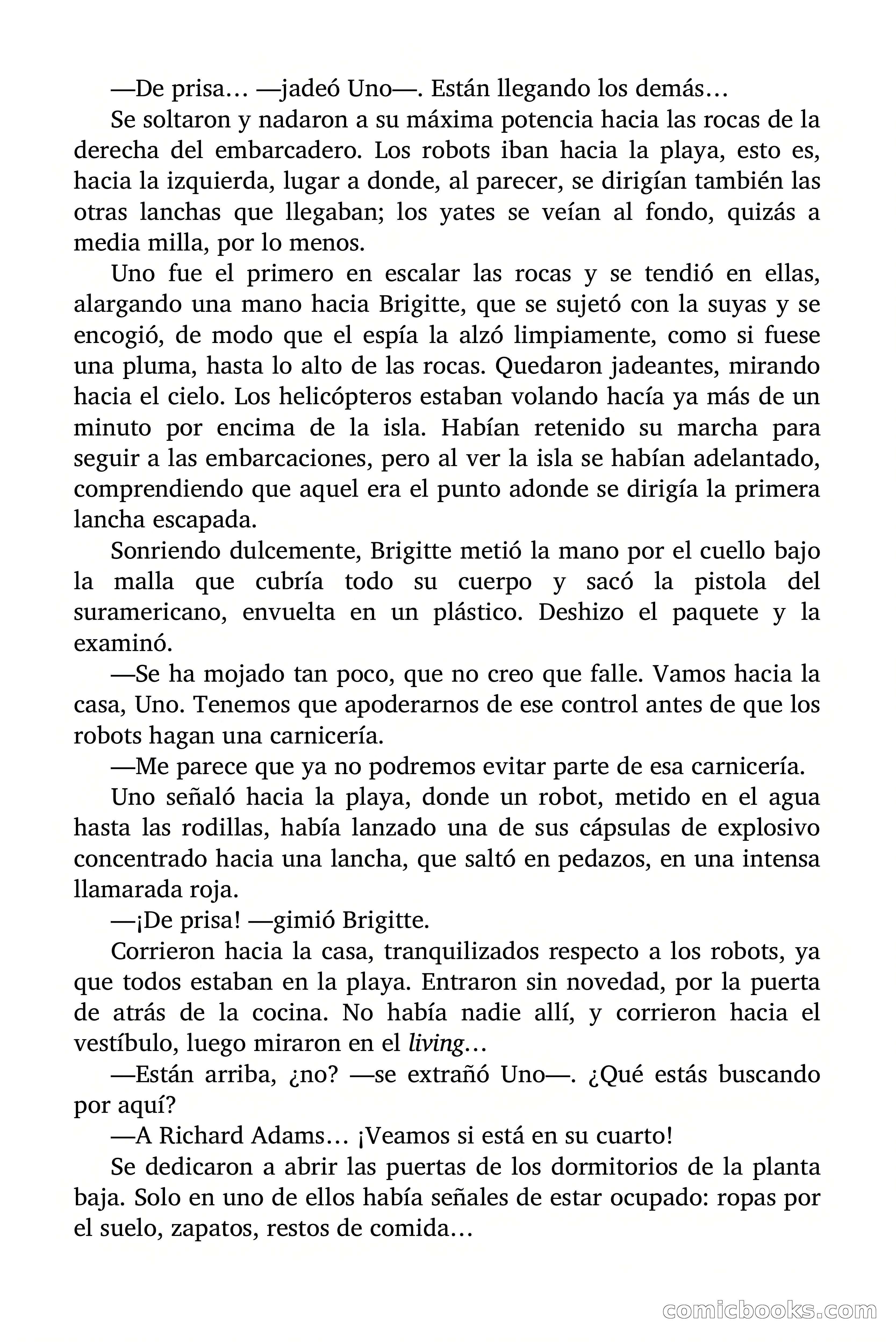 Brigitte en acción: Los asesinos invencibles, vol. 1 y 2 — page 152 of 171