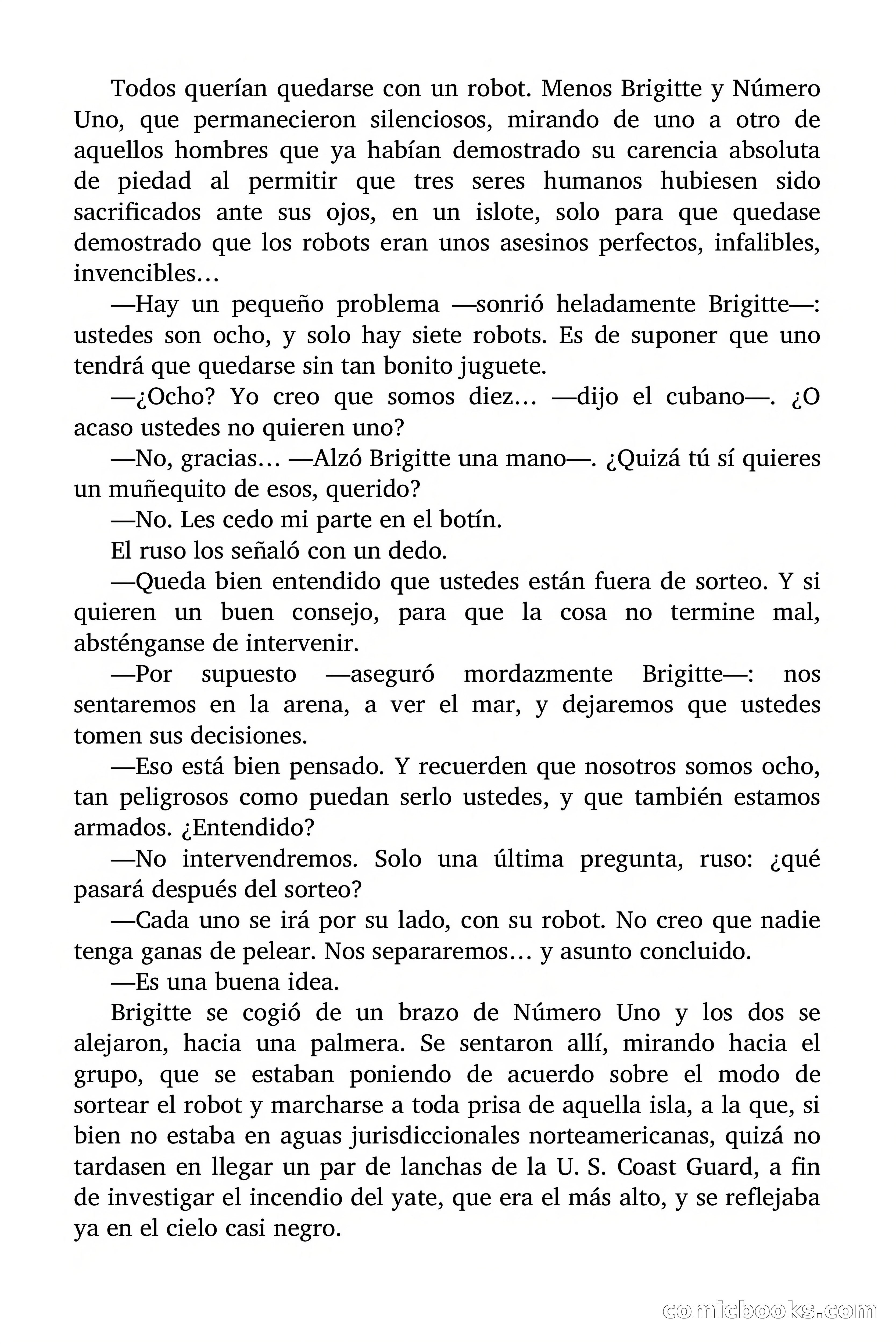Brigitte en acción: Los asesinos invencibles, vol. 1 y 2 — page 159 of 171