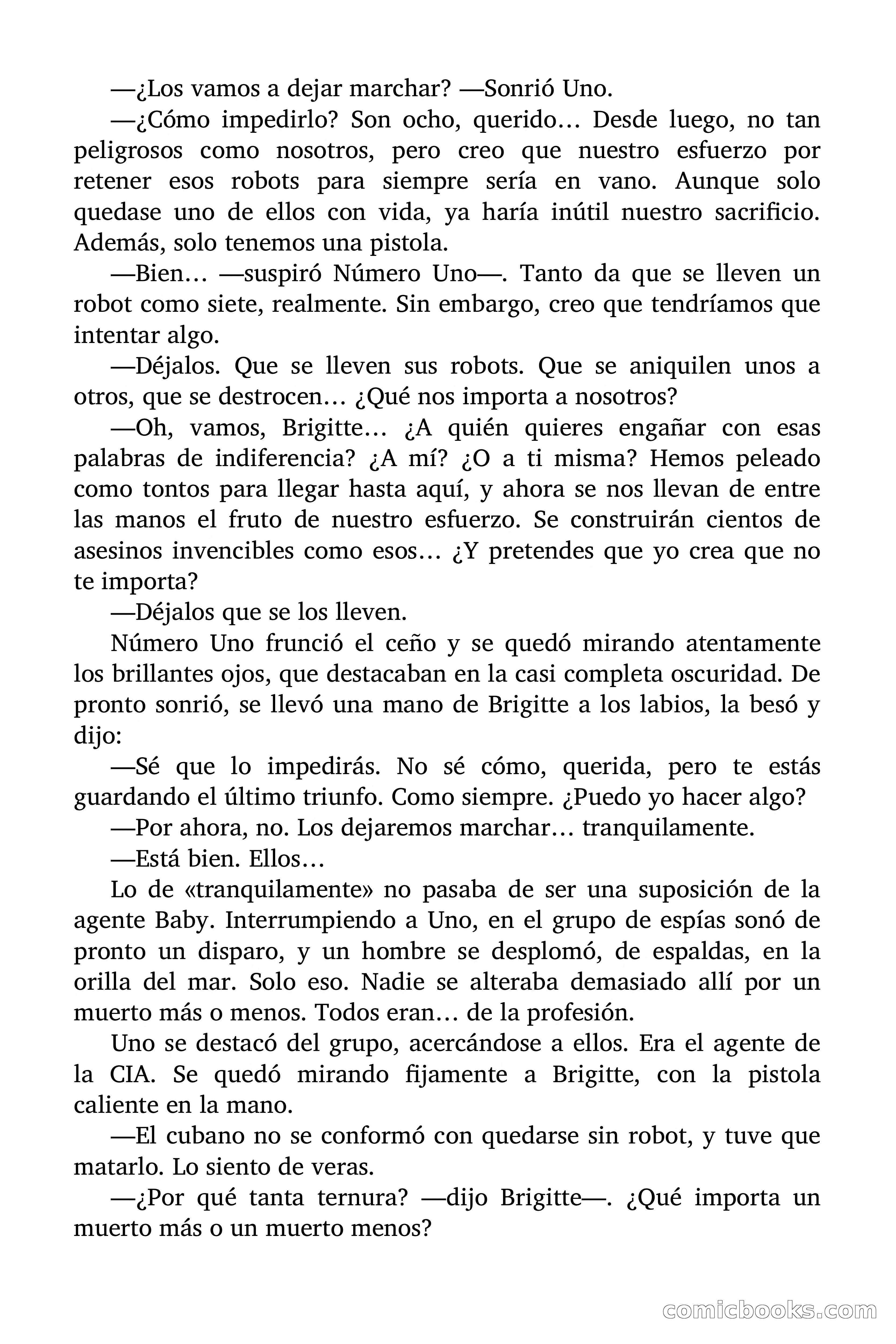 Brigitte en acción: Los asesinos invencibles, vol. 1 y 2 — page 160 of 171