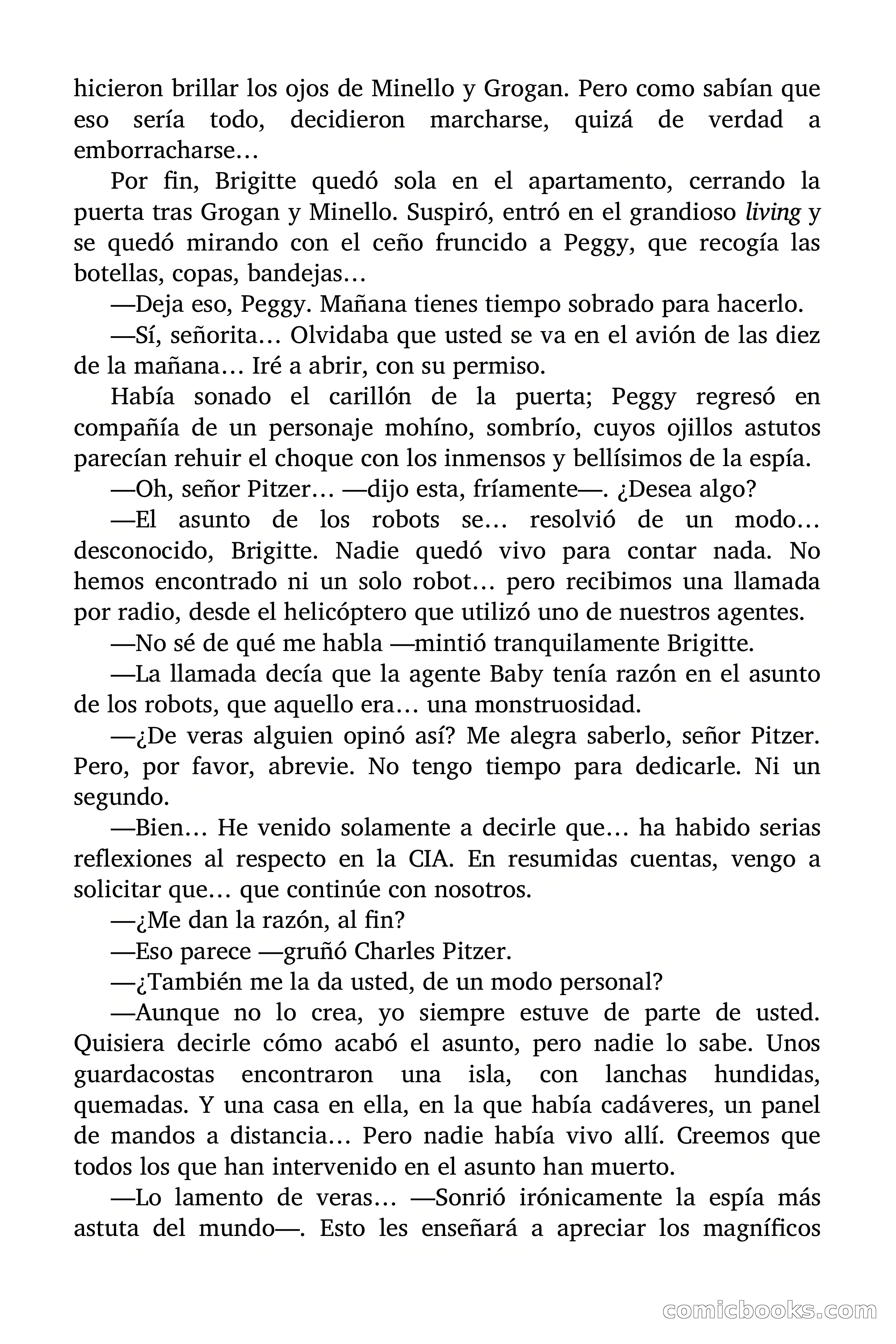 Brigitte en acción: Los asesinos invencibles, vol. 1 y 2 — page 165 of 171