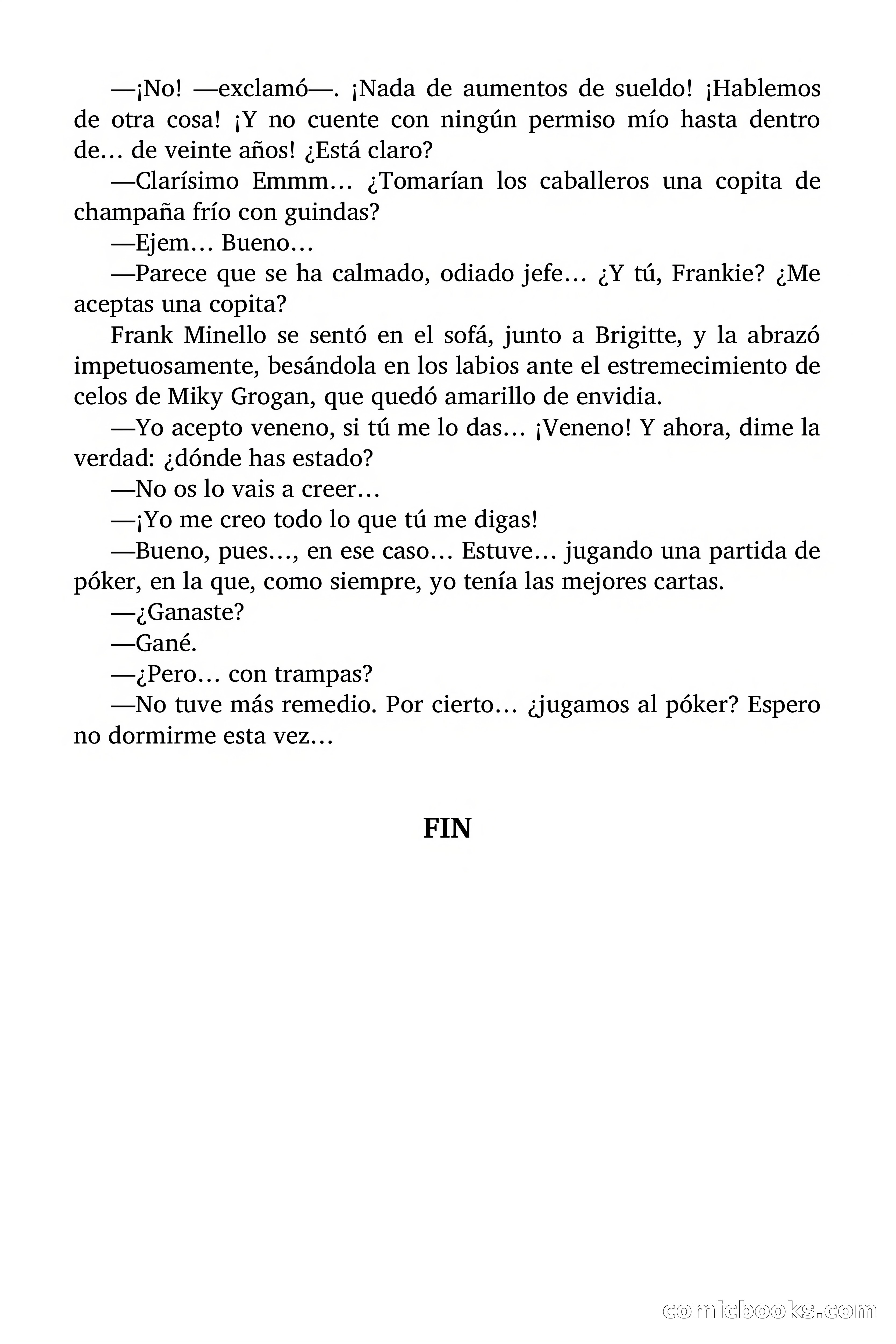 Brigitte en Acción: ¿Jugamos al póker? — page 89 of 92