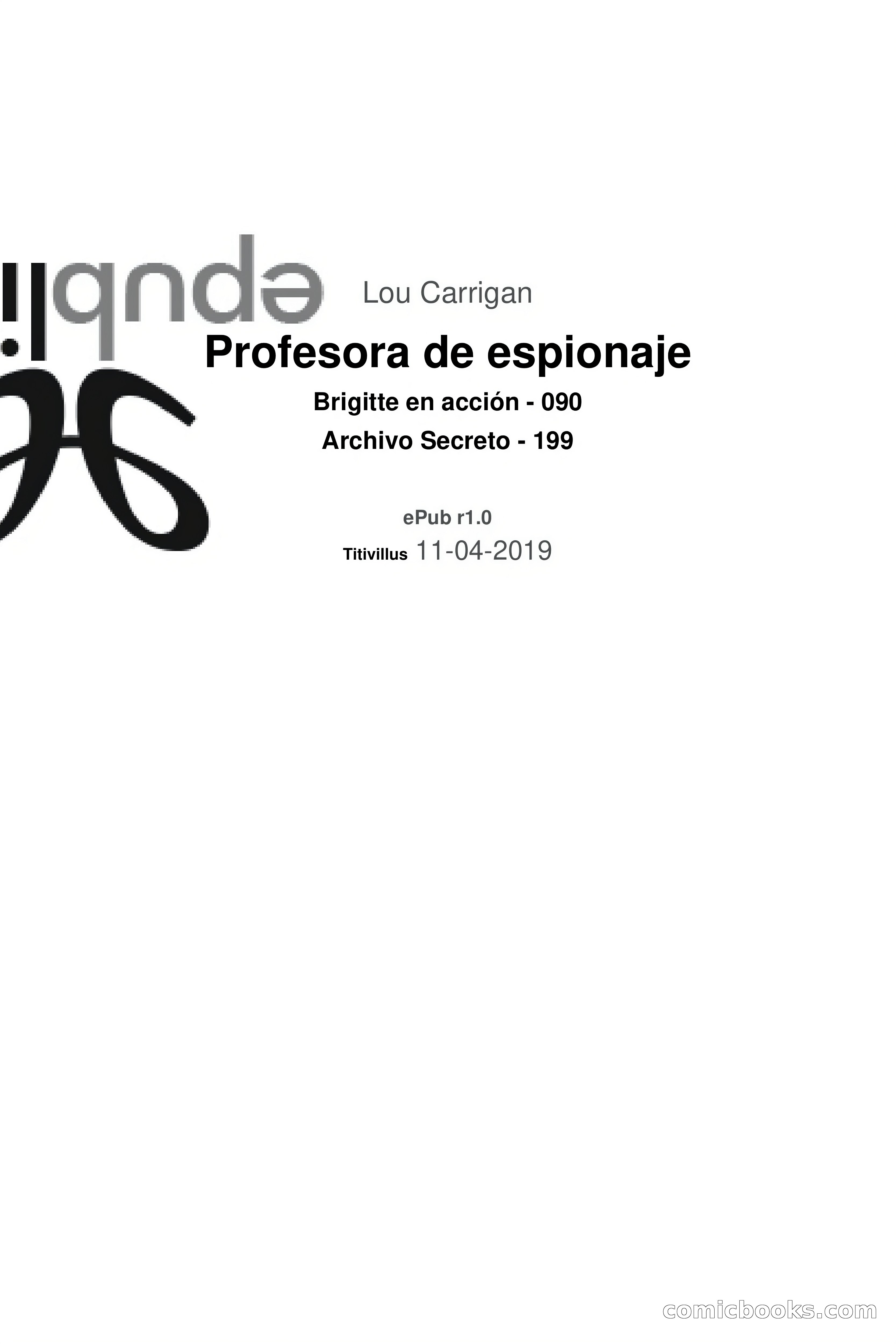 Profesora de espionaje — page 3 of 89