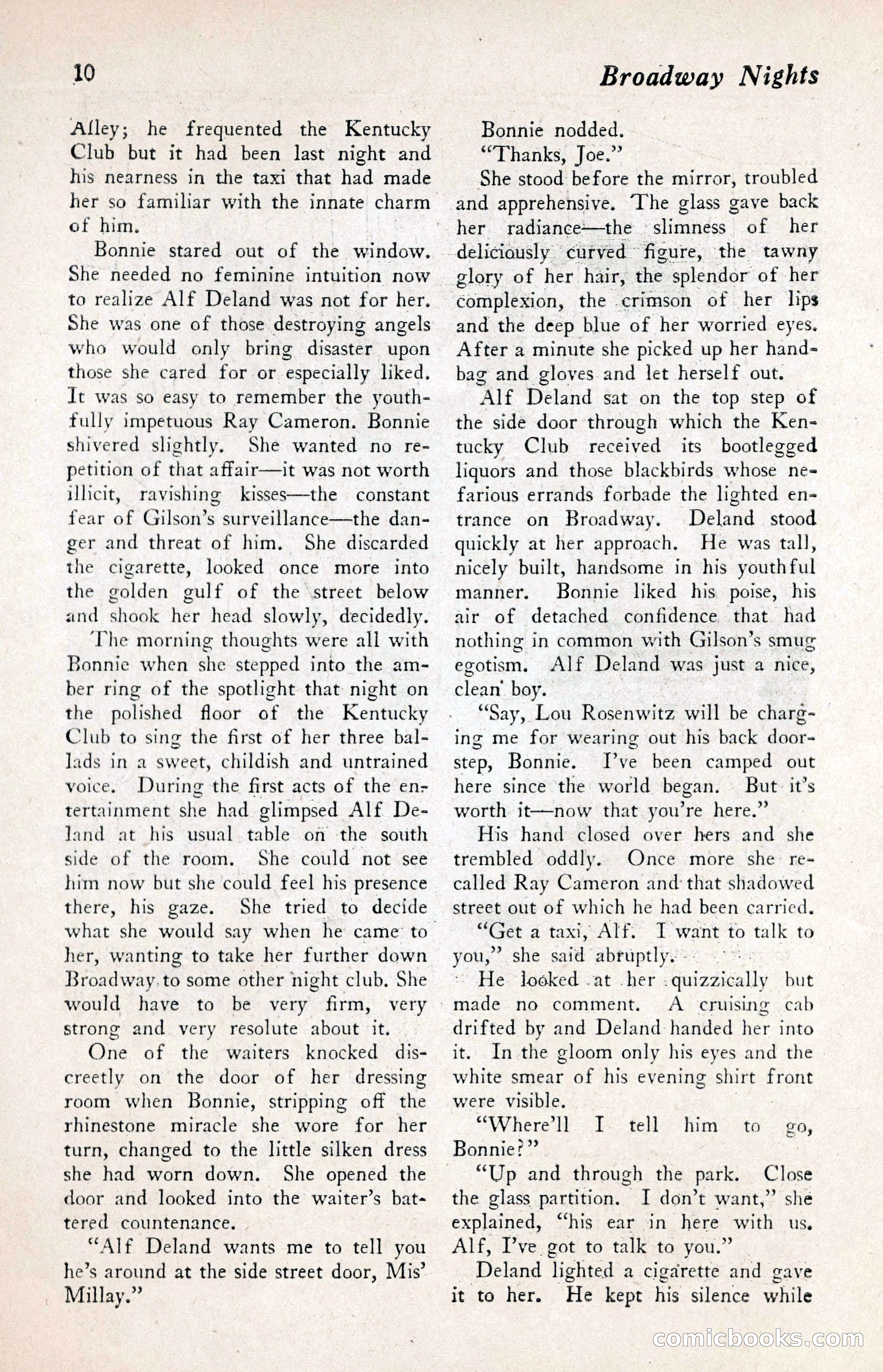 Broadway Nights, November 1929 — page 10 of 68