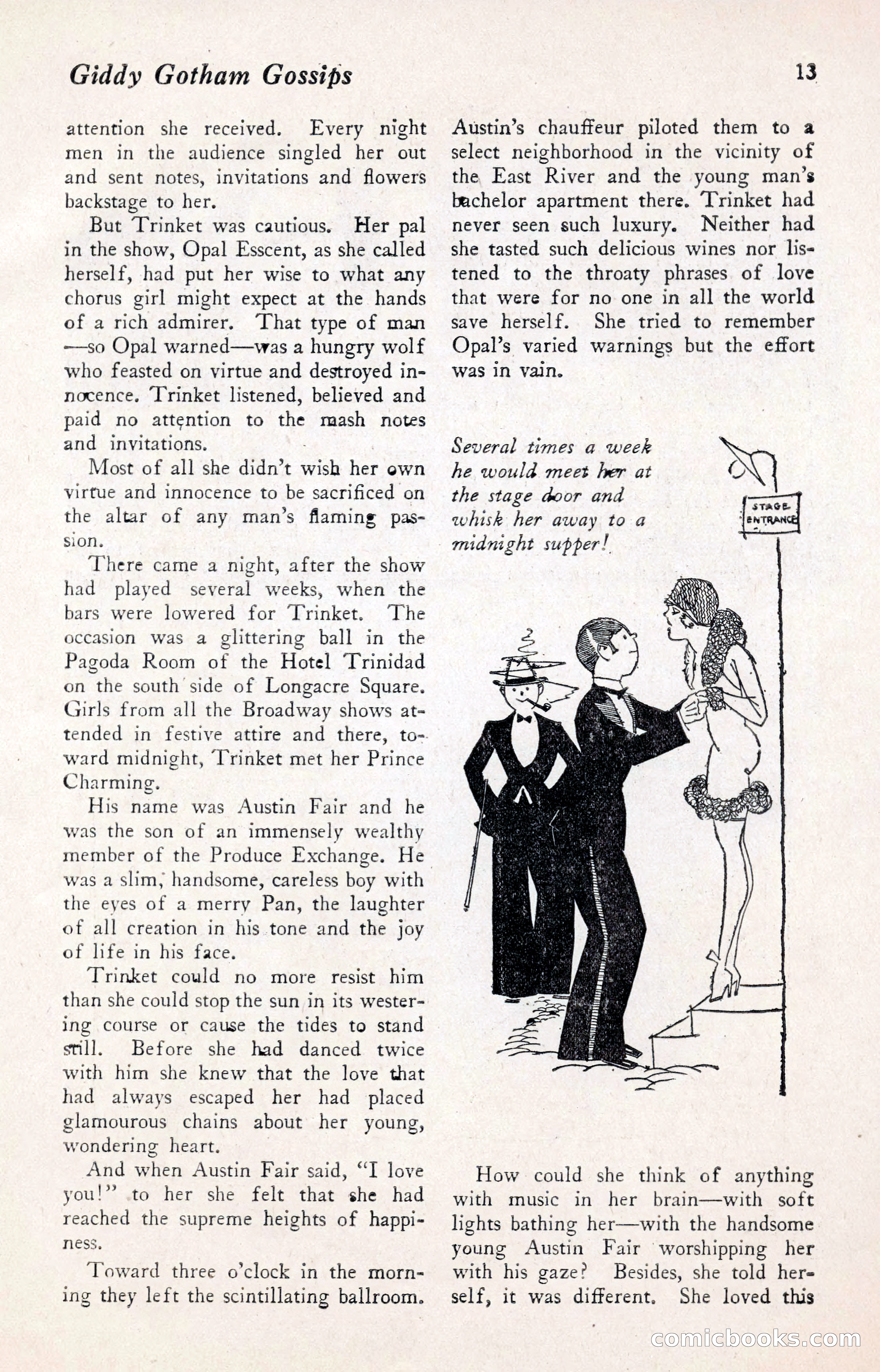 Broadway Nights, November 1929 — page 13 of 68