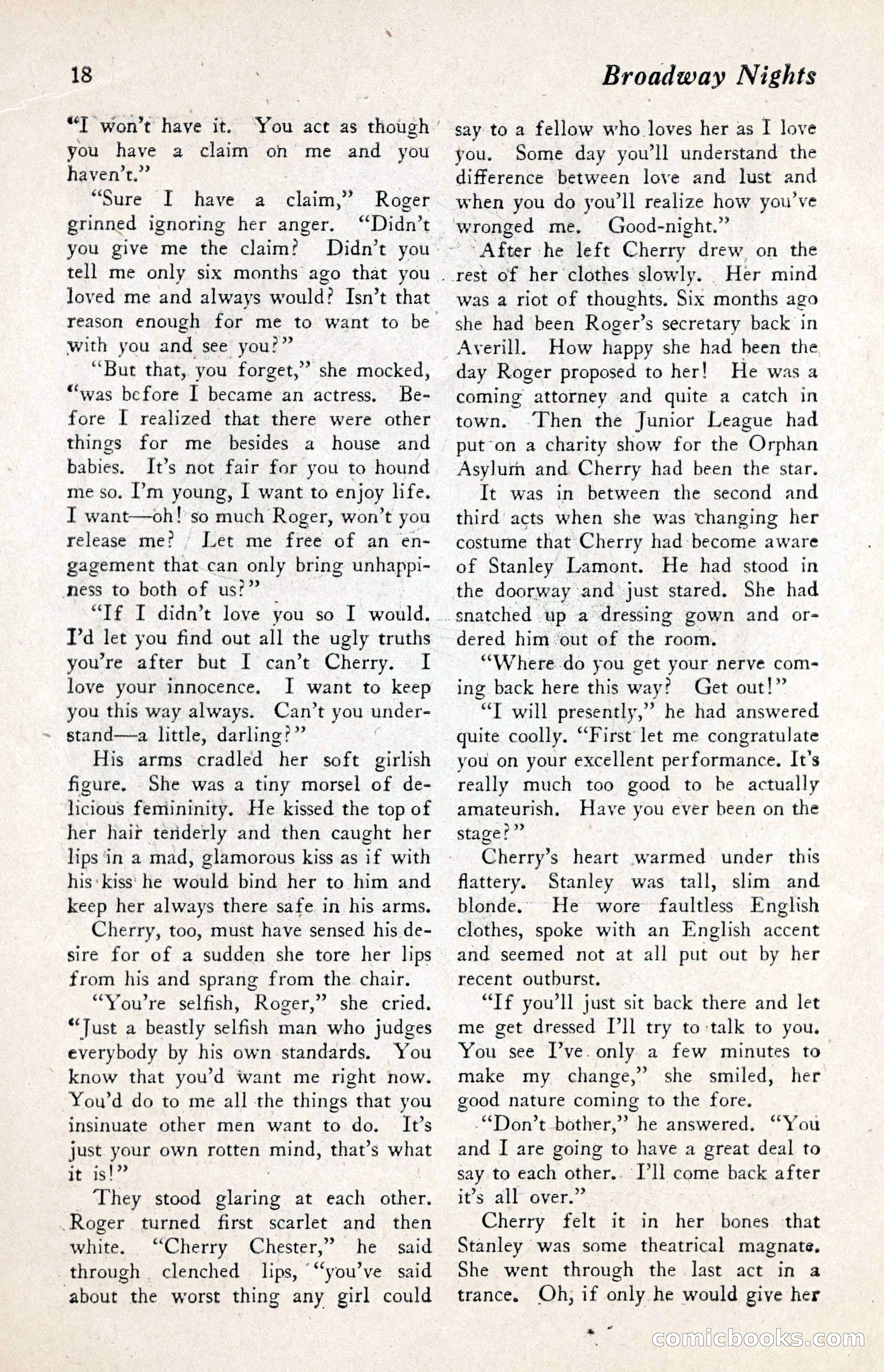 Broadway Nights, November 1929 — page 18 of 68