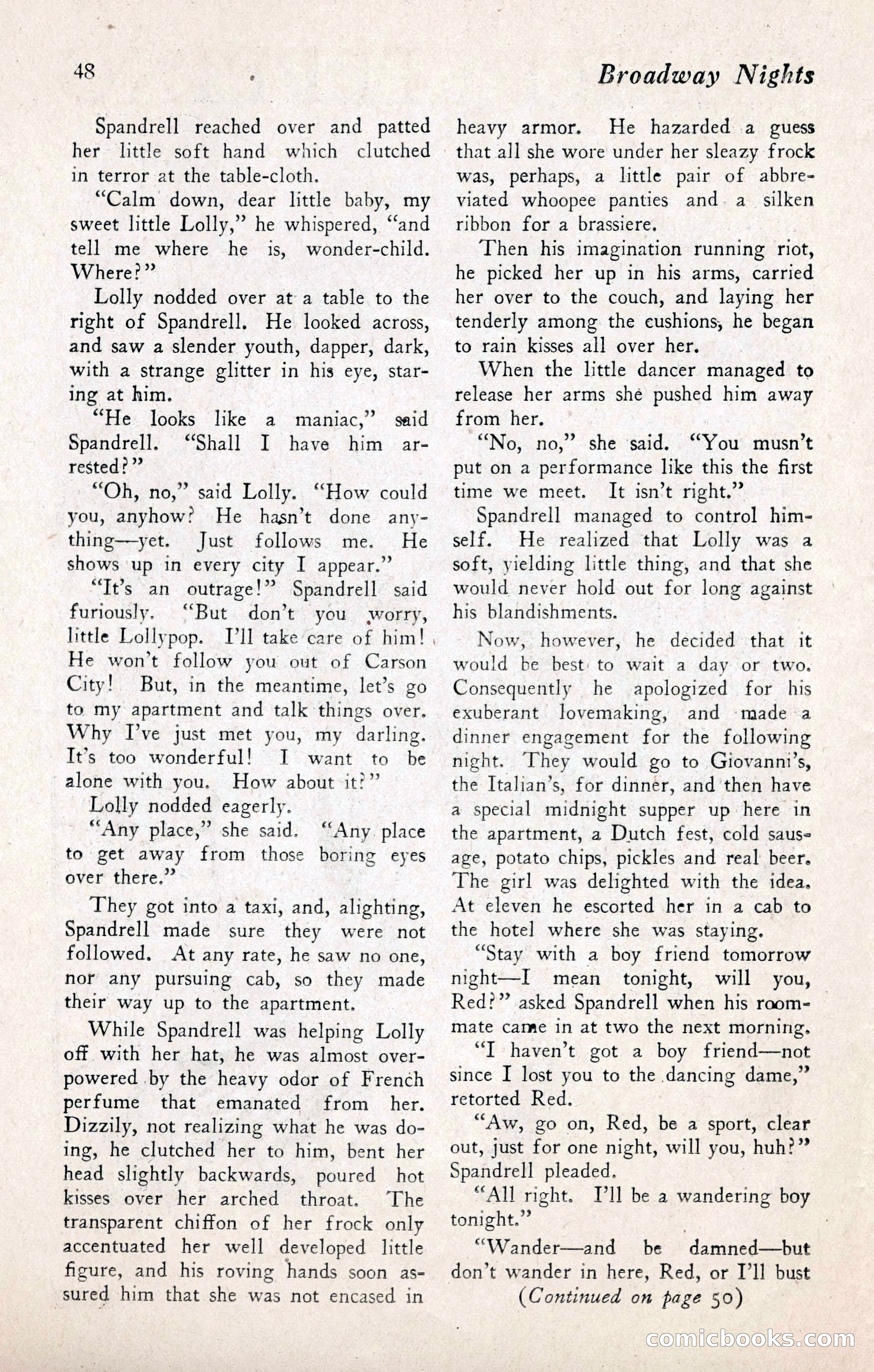 Broadway Nights, November 1929 — page 48 of 68