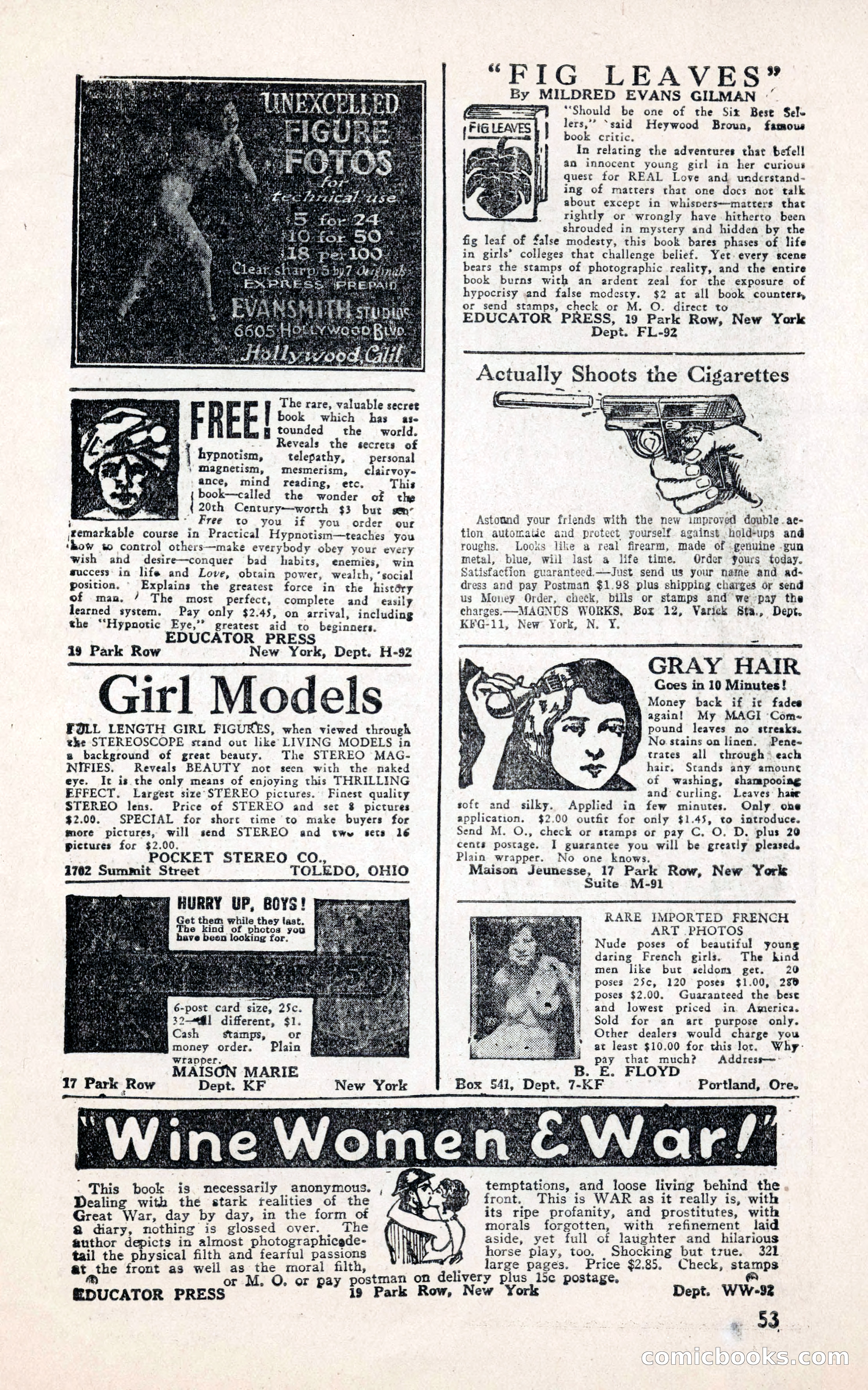 Broadway Nights, November 1929 — page 53 of 68