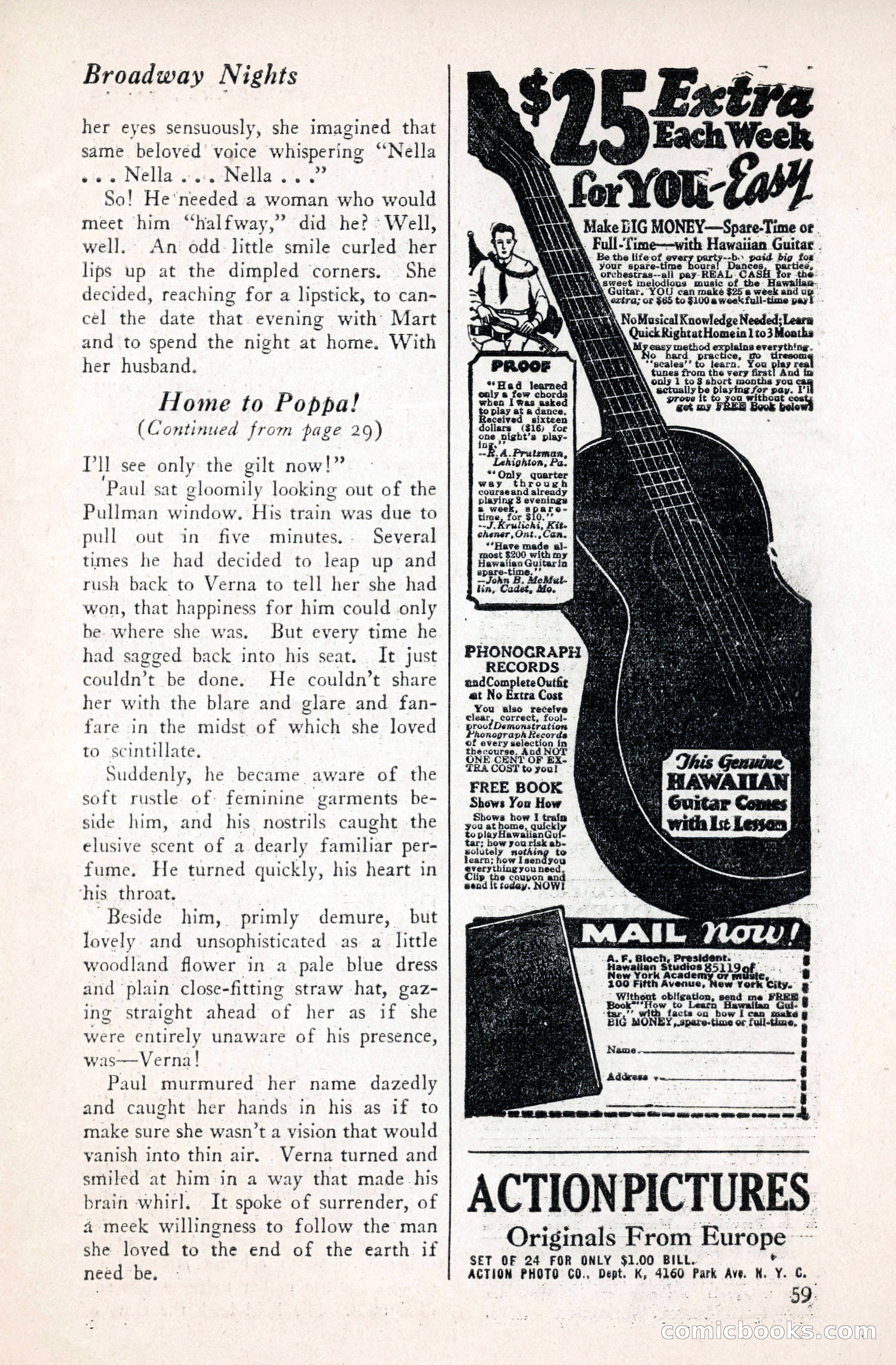 Broadway Nights, November 1929 — page 59 of 68