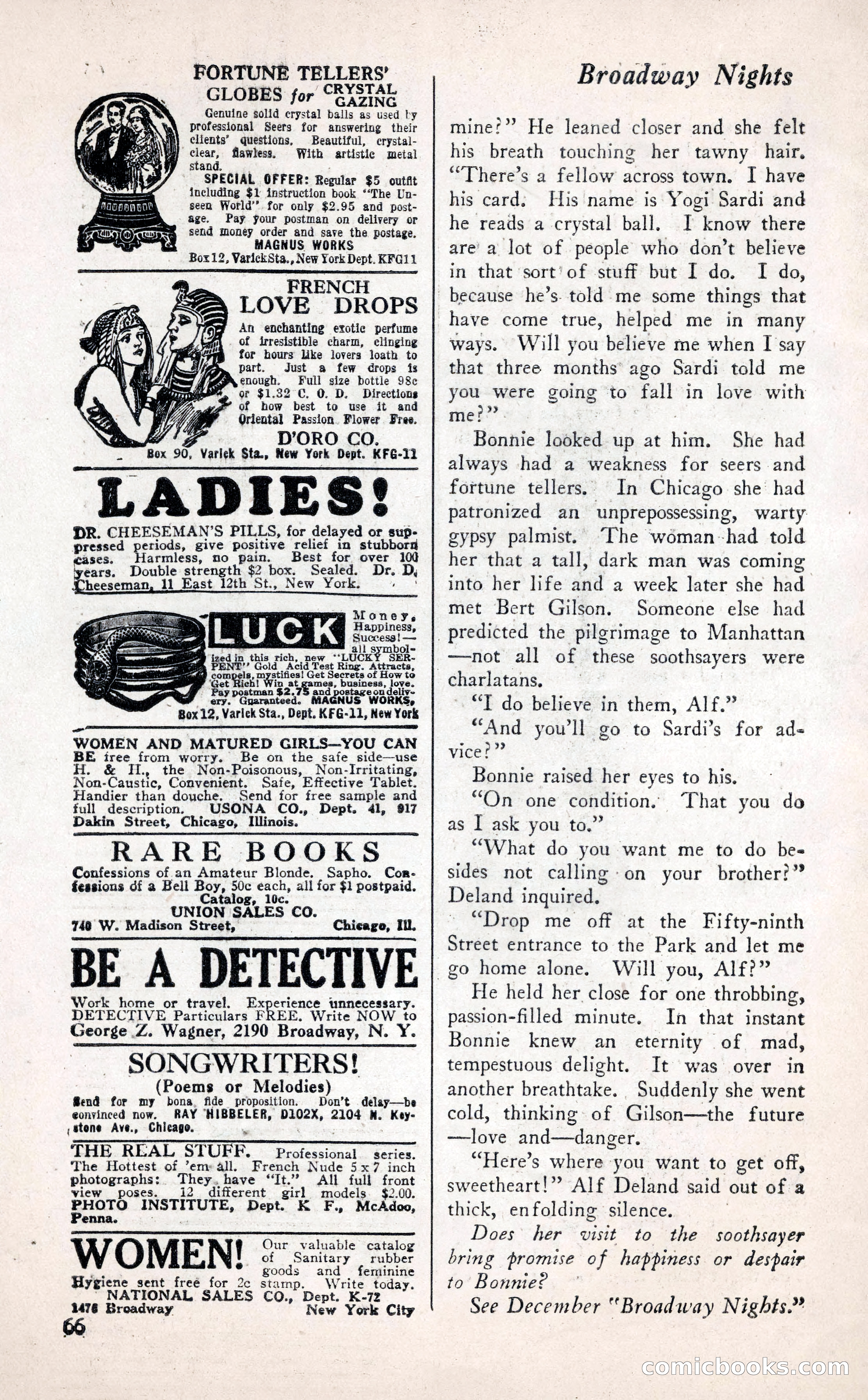 Broadway Nights, November 1929 — page 66 of 68