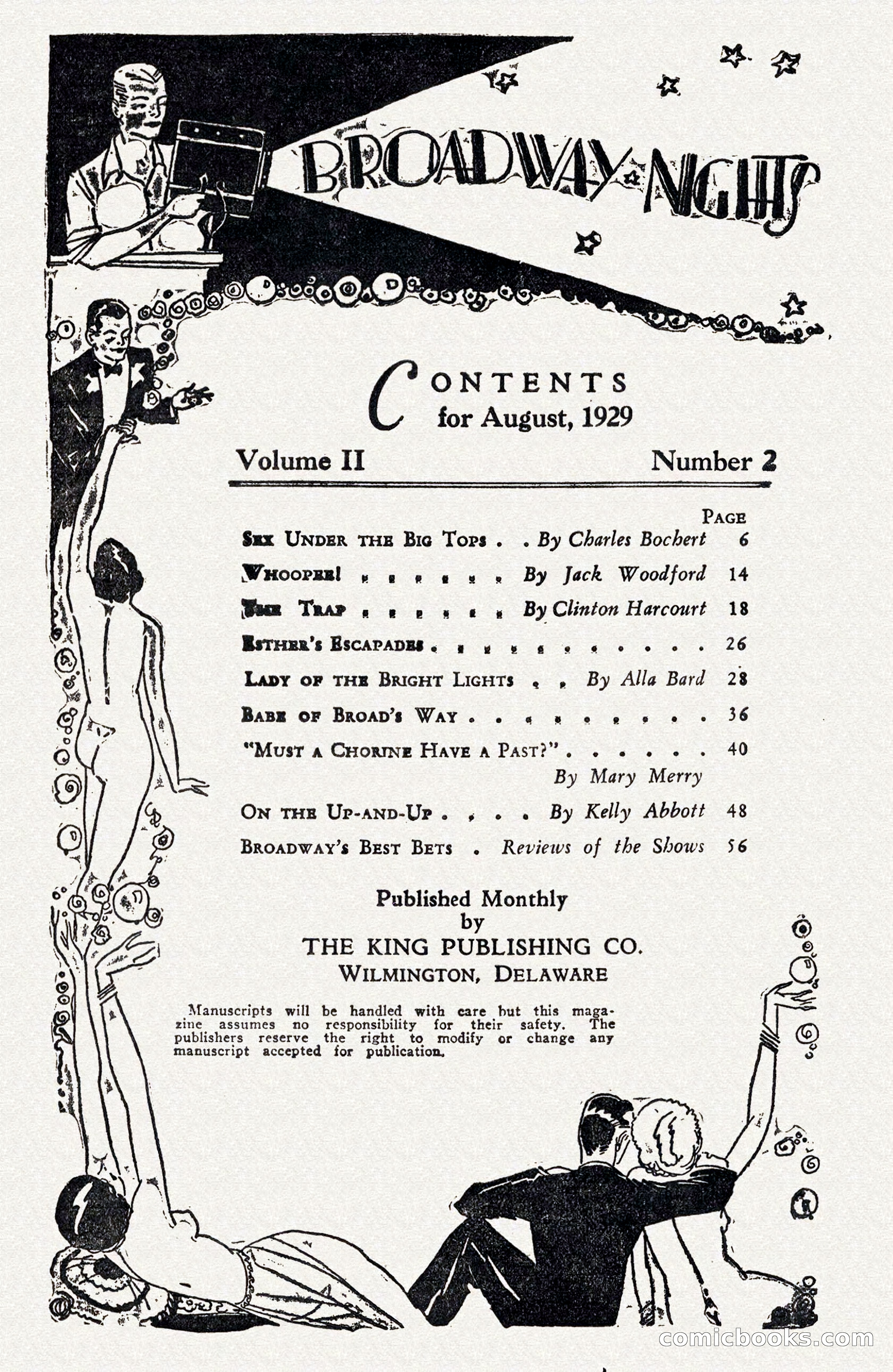 Broadway Nights, August 1929 — page 4 of 64