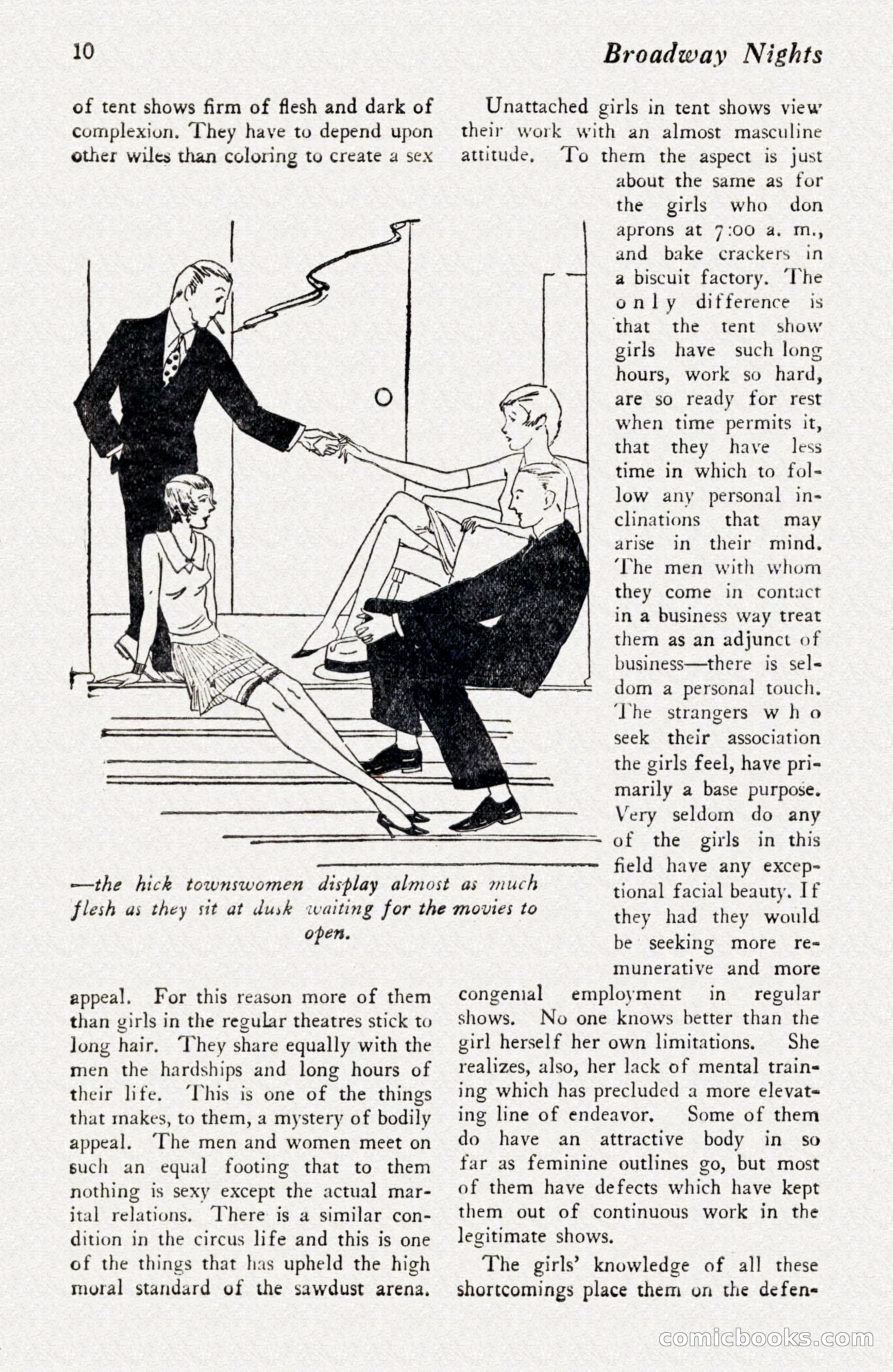 Broadway Nights, August 1929 — page 10 of 64