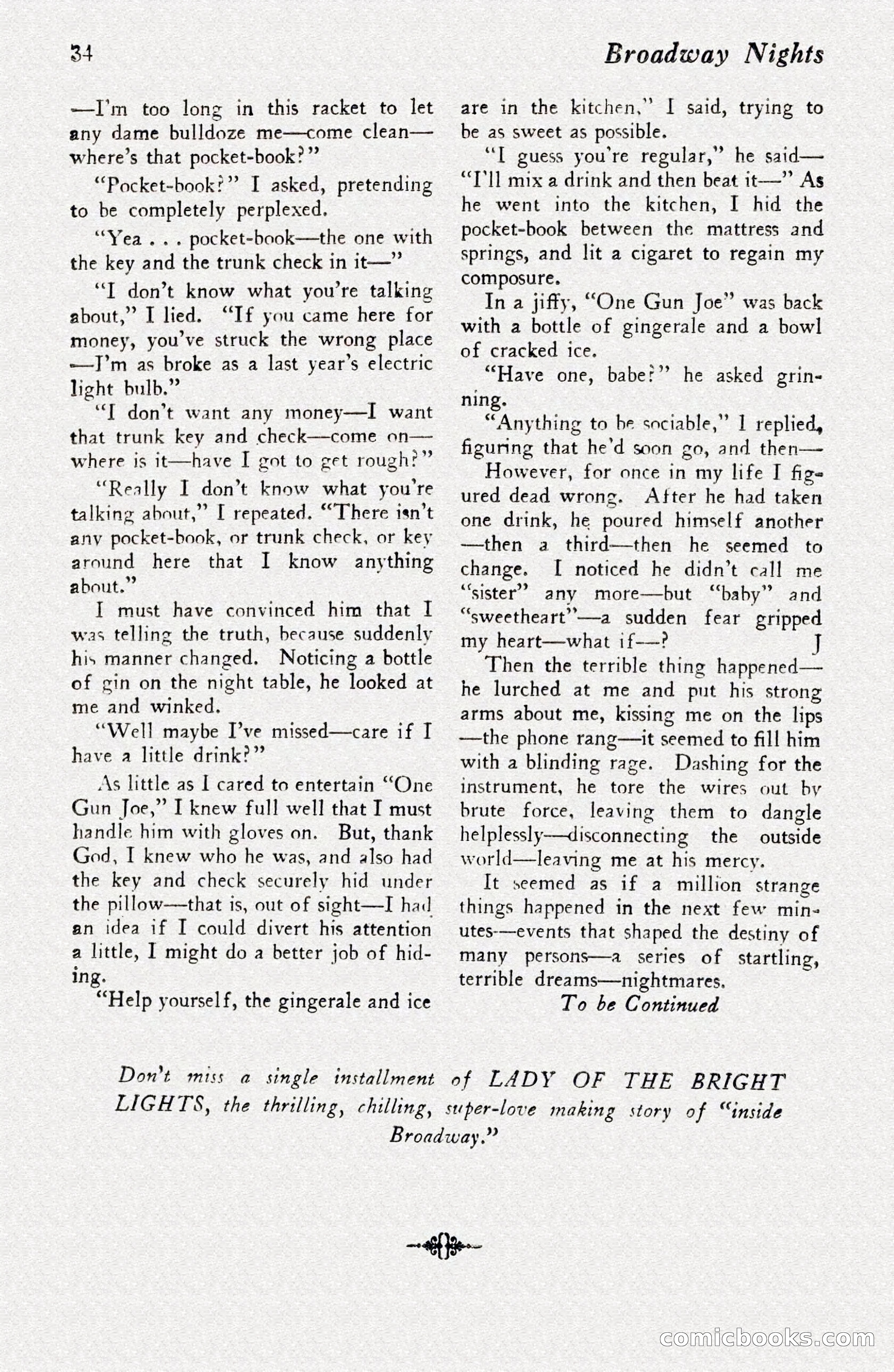 Broadway Nights, August 1929 — page 31 of 64