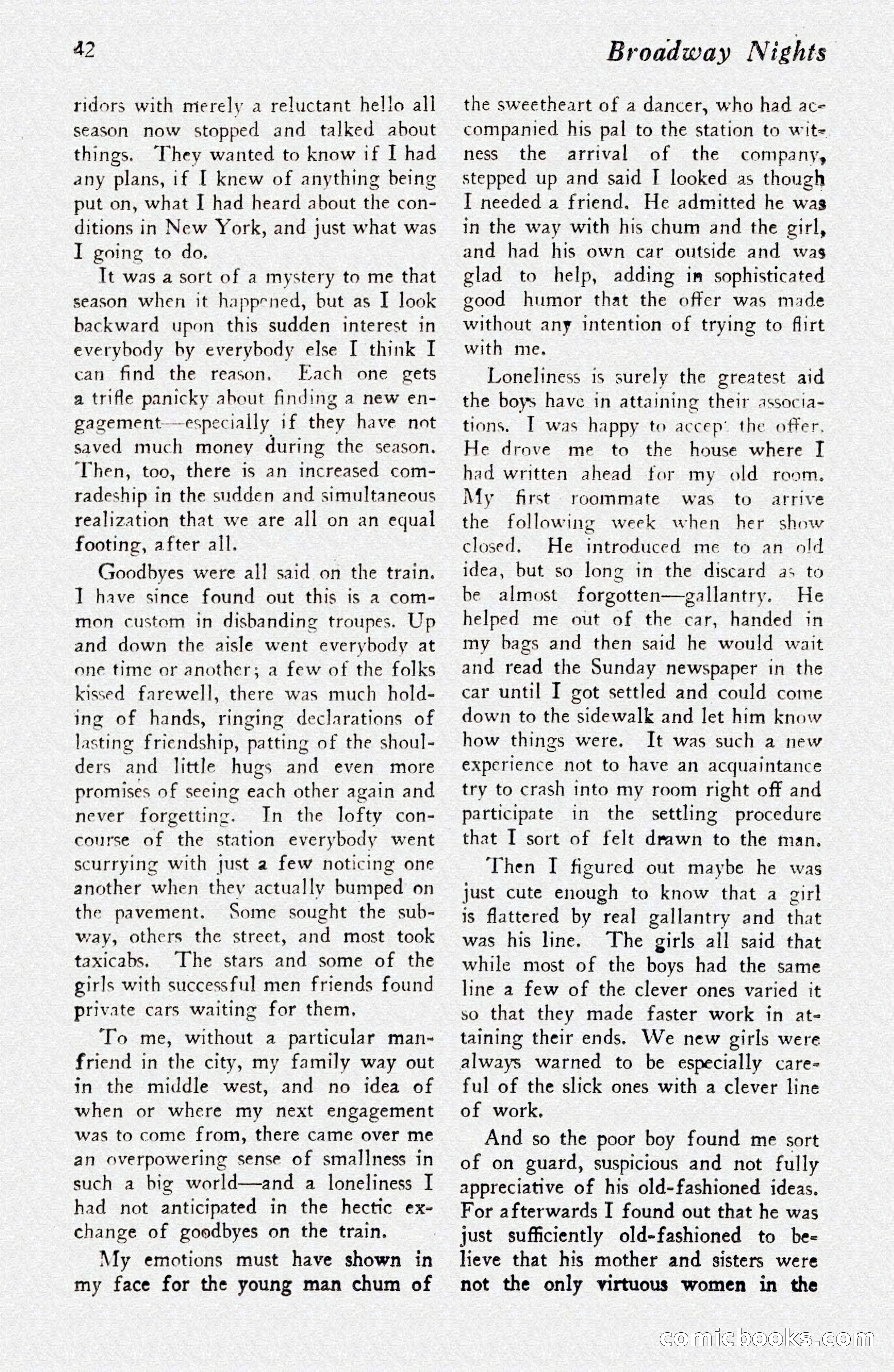 Broadway Nights, August 1929 — page 38 of 64