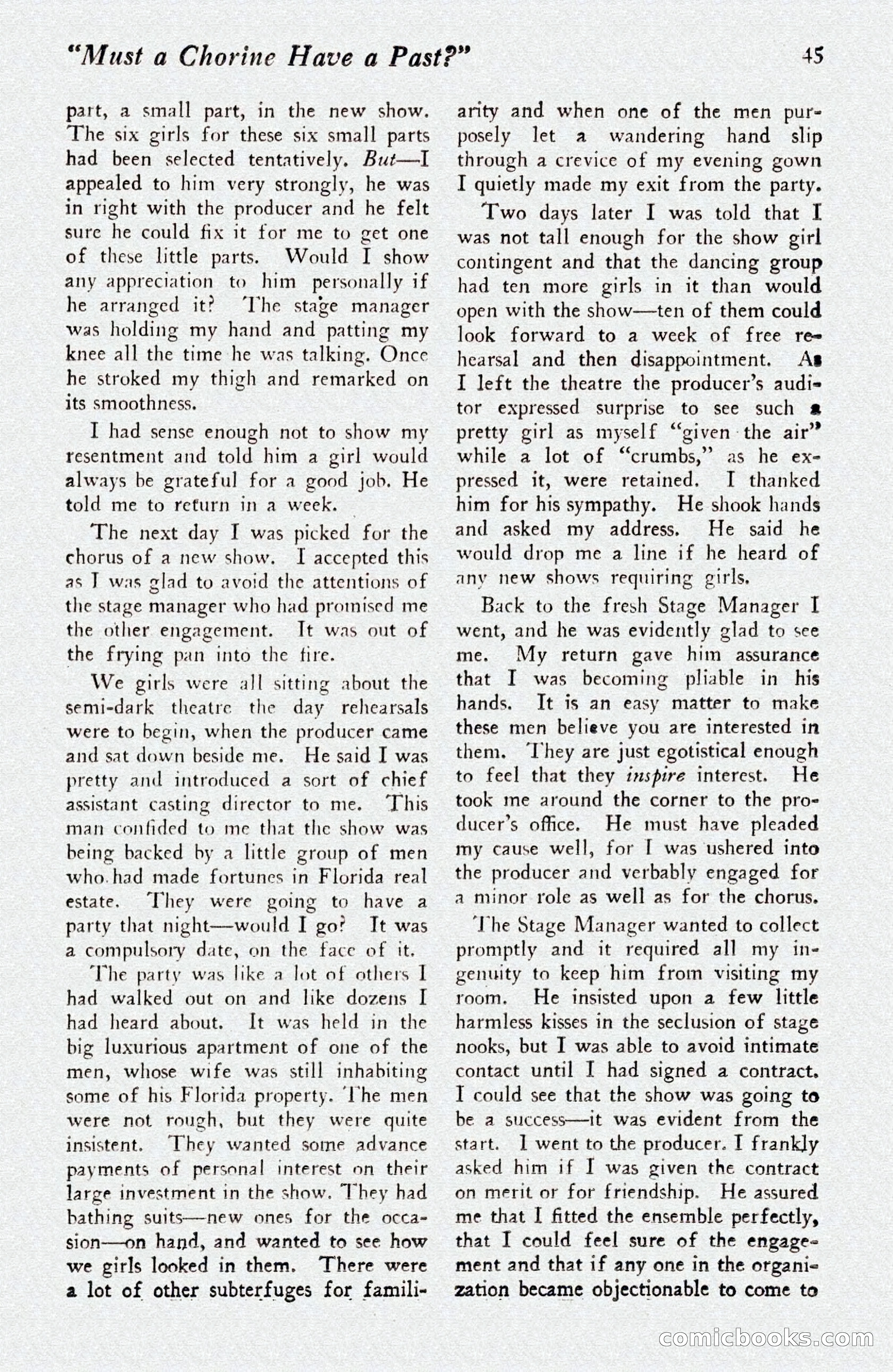 Broadway Nights, August 1929 — page 41 of 64