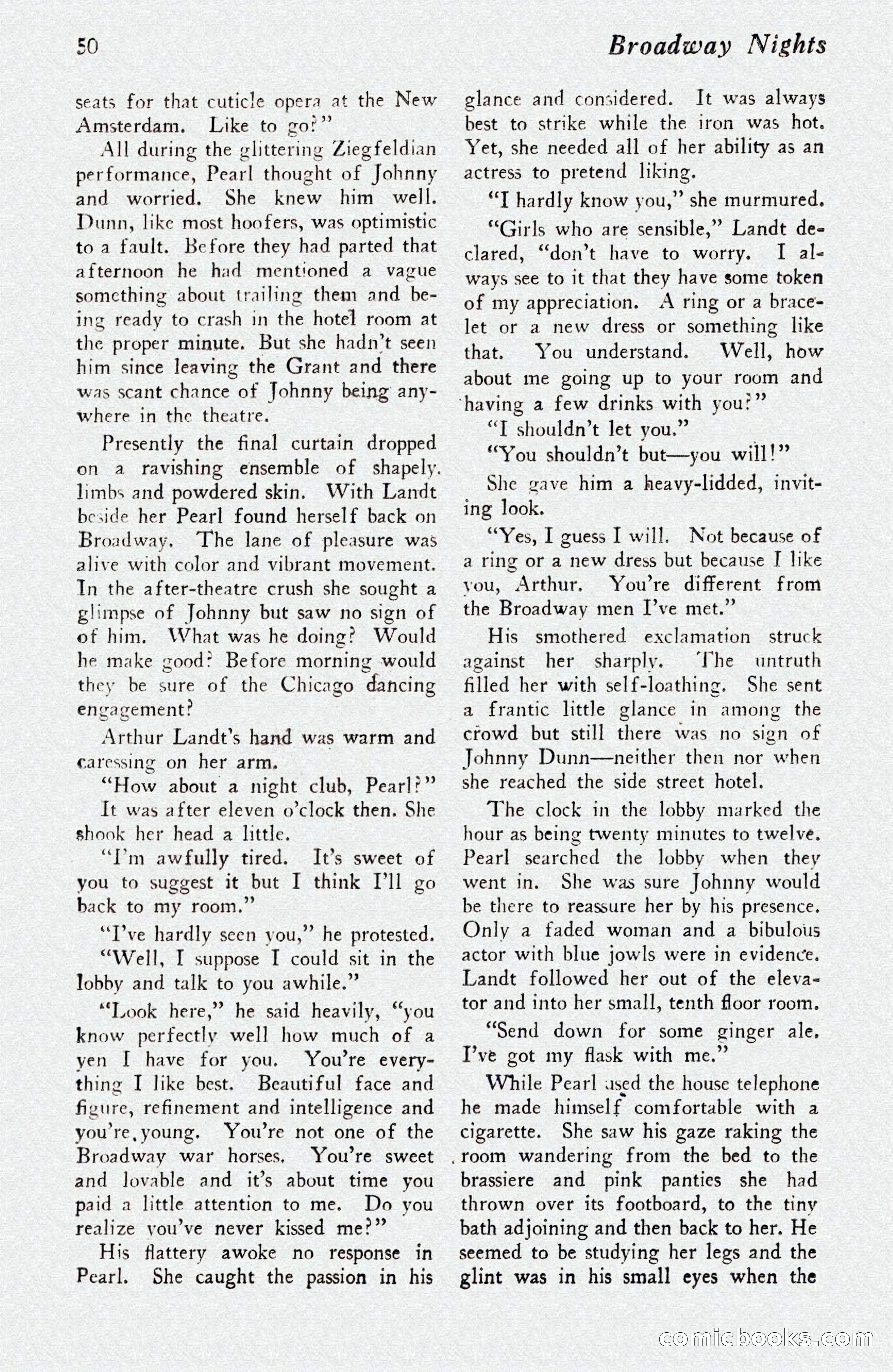 Broadway Nights, August 1929 — page 46 of 64
