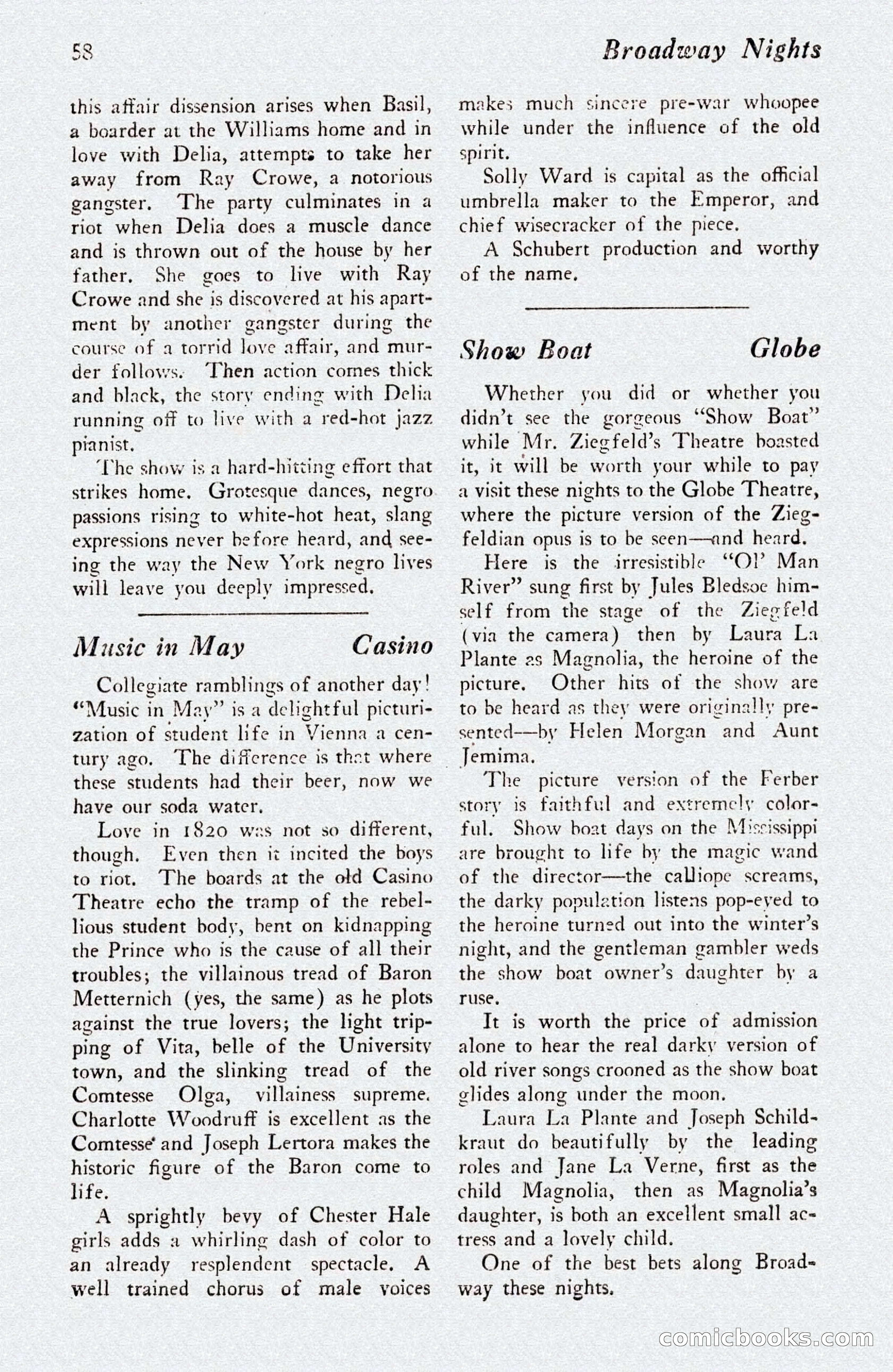 Broadway Nights, August 1929 — page 53 of 64