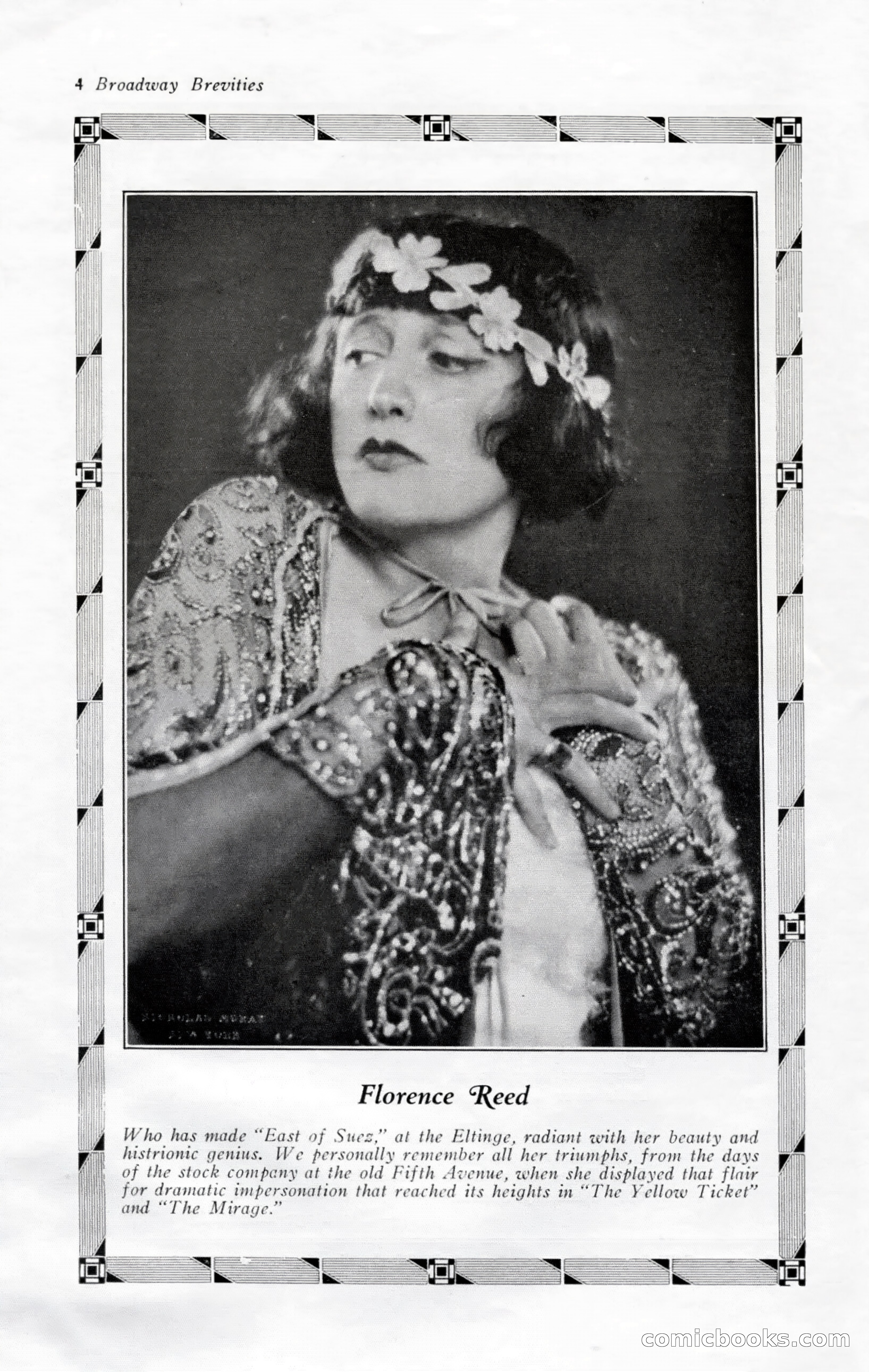 Broadway Brevities, November 1922 — page 6 of 52