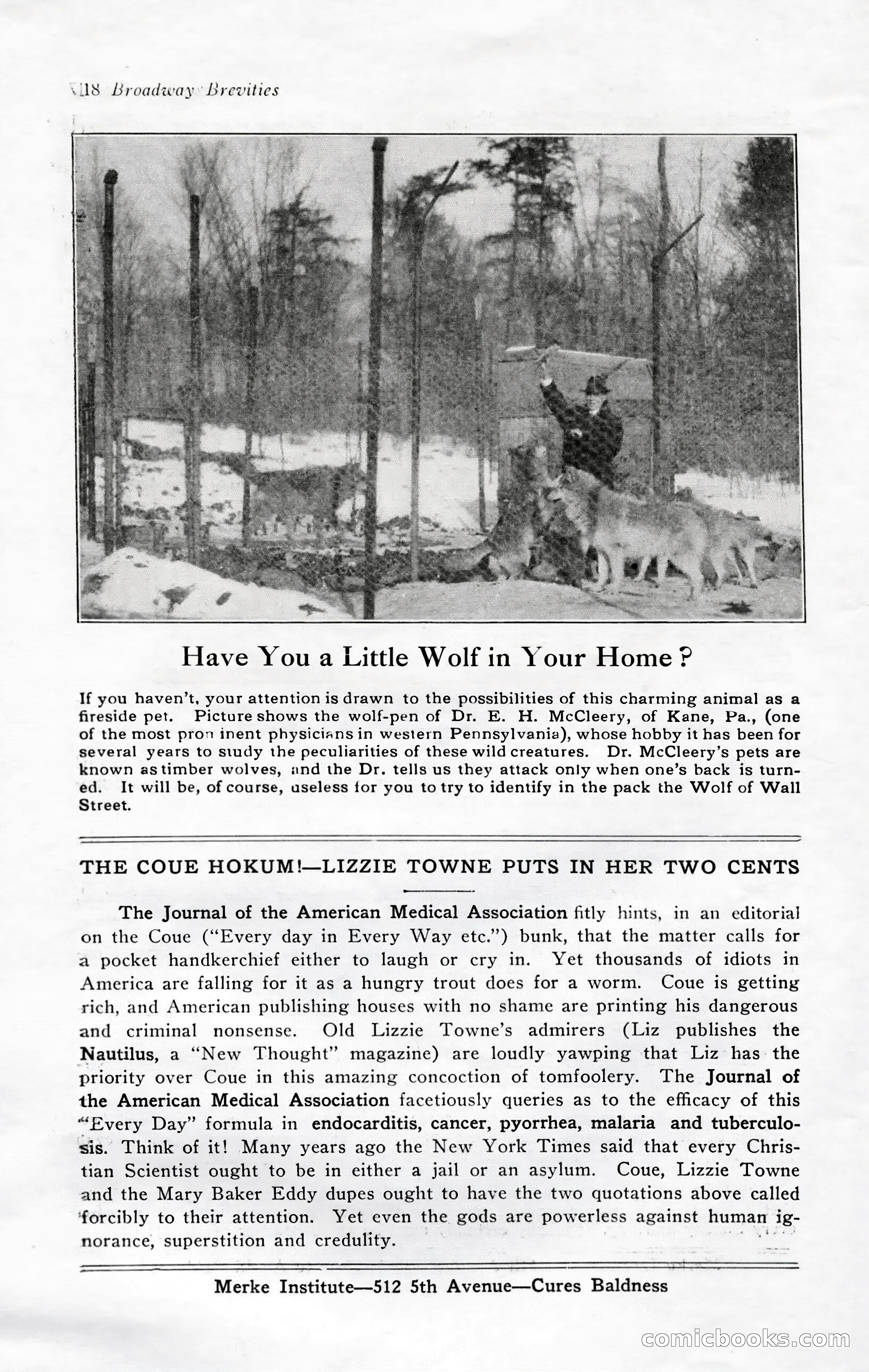 Broadway Brevities, November 1922 — page 20 of 52