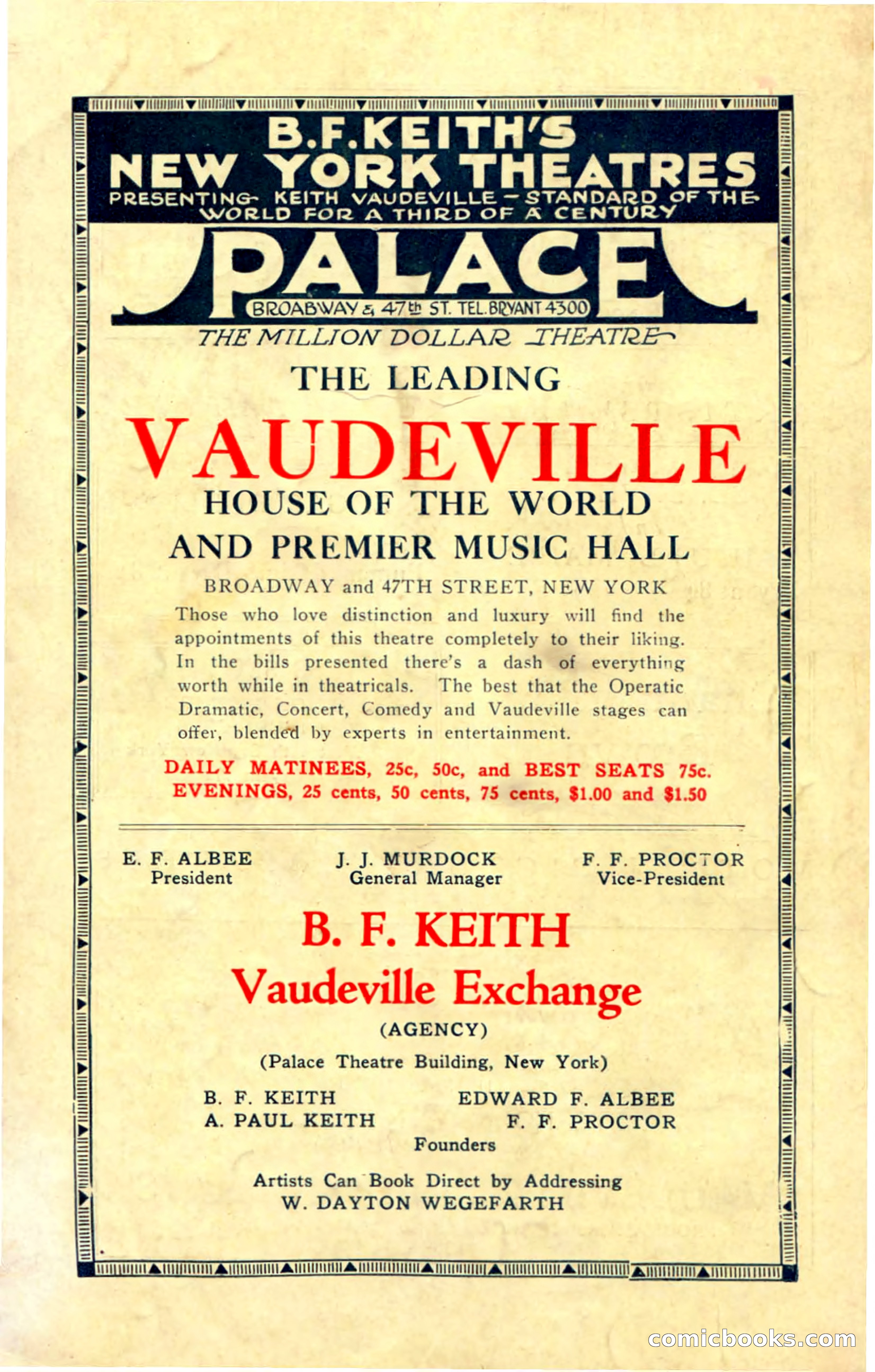 Broadway Brevities, November 1922 — page 52 of 52