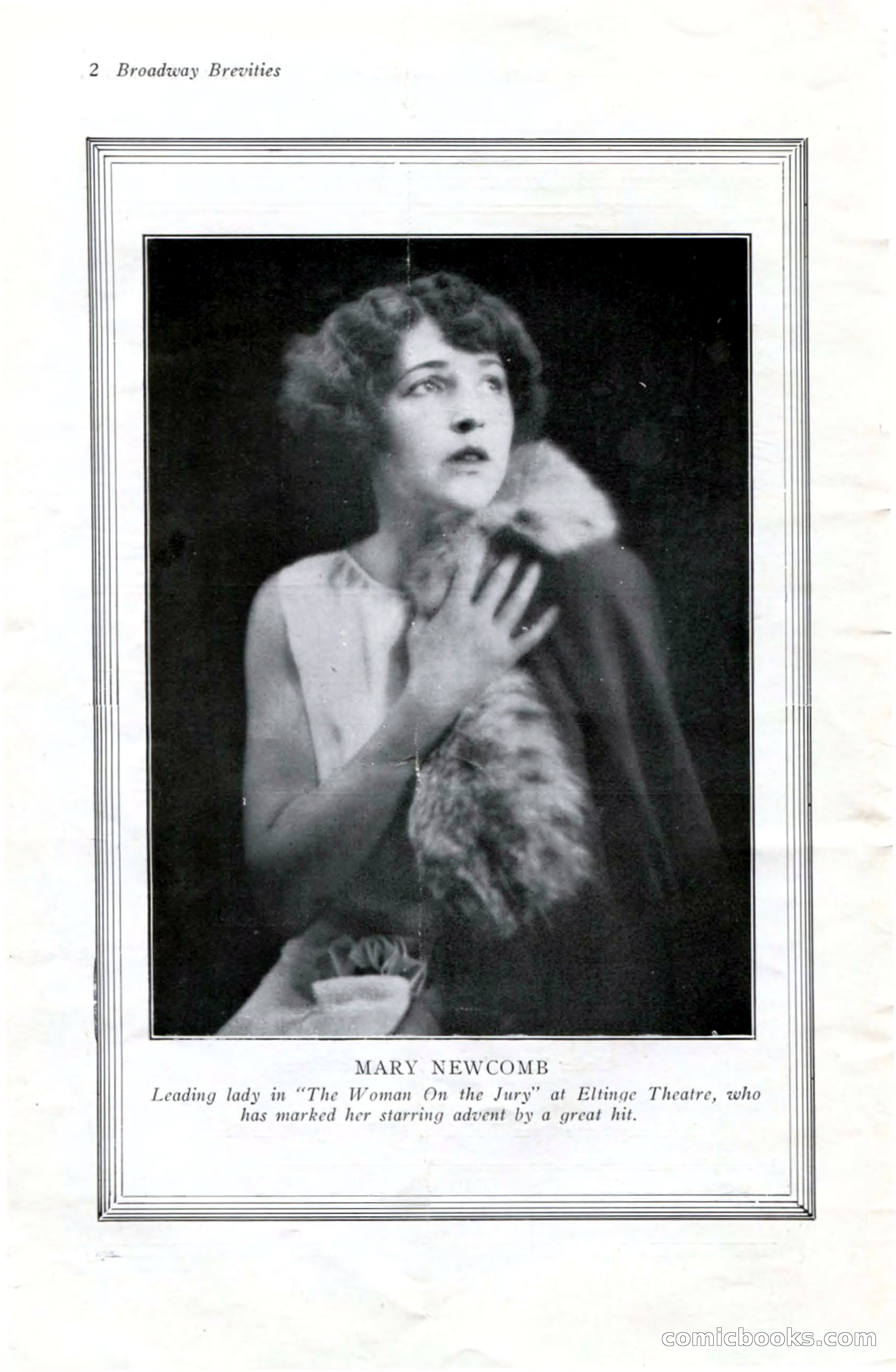 Broadway Brevities & Society Gossip — page 4 of 52