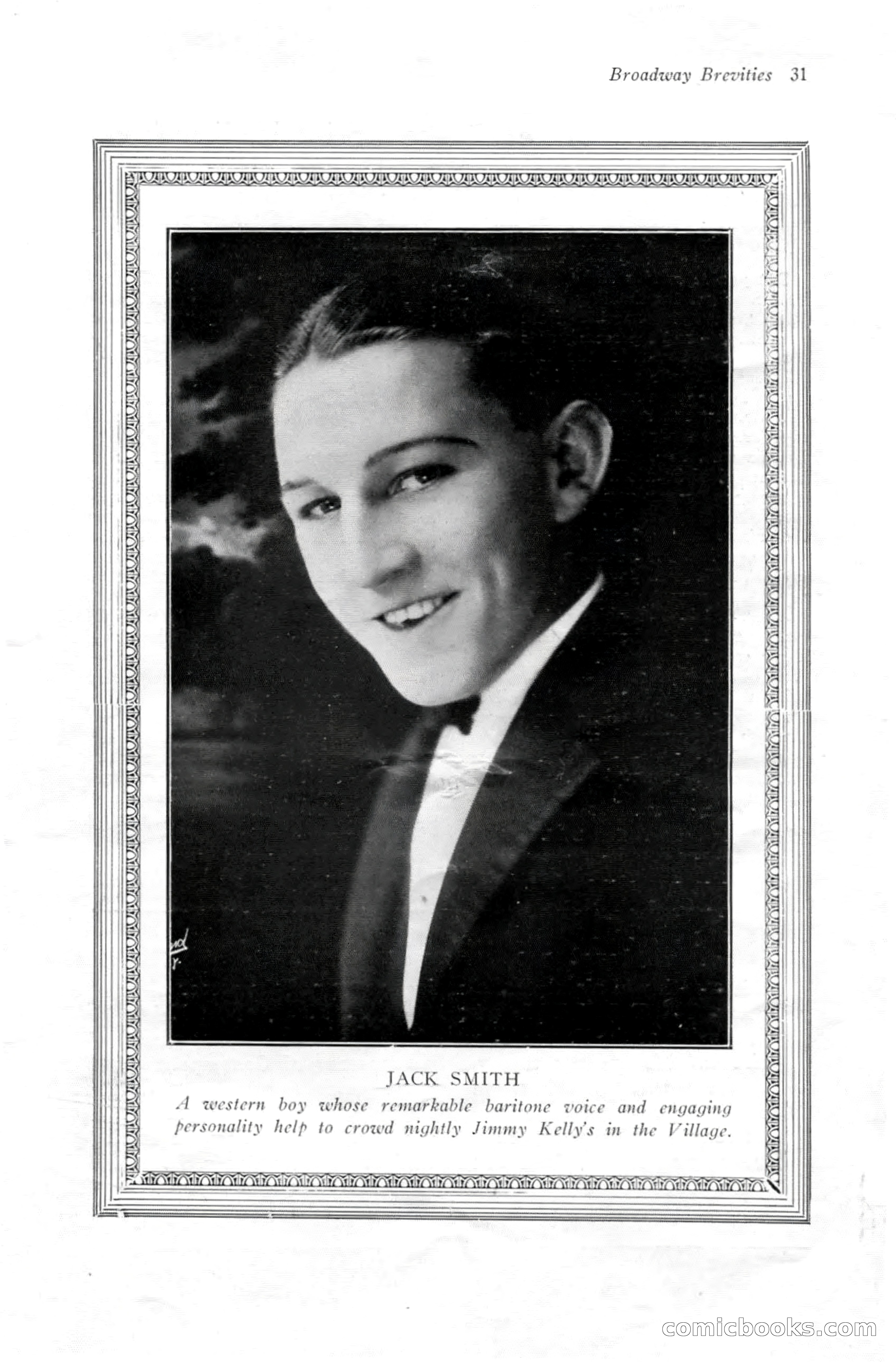 Broadway Brevities & Society Gossip — page 33 of 52