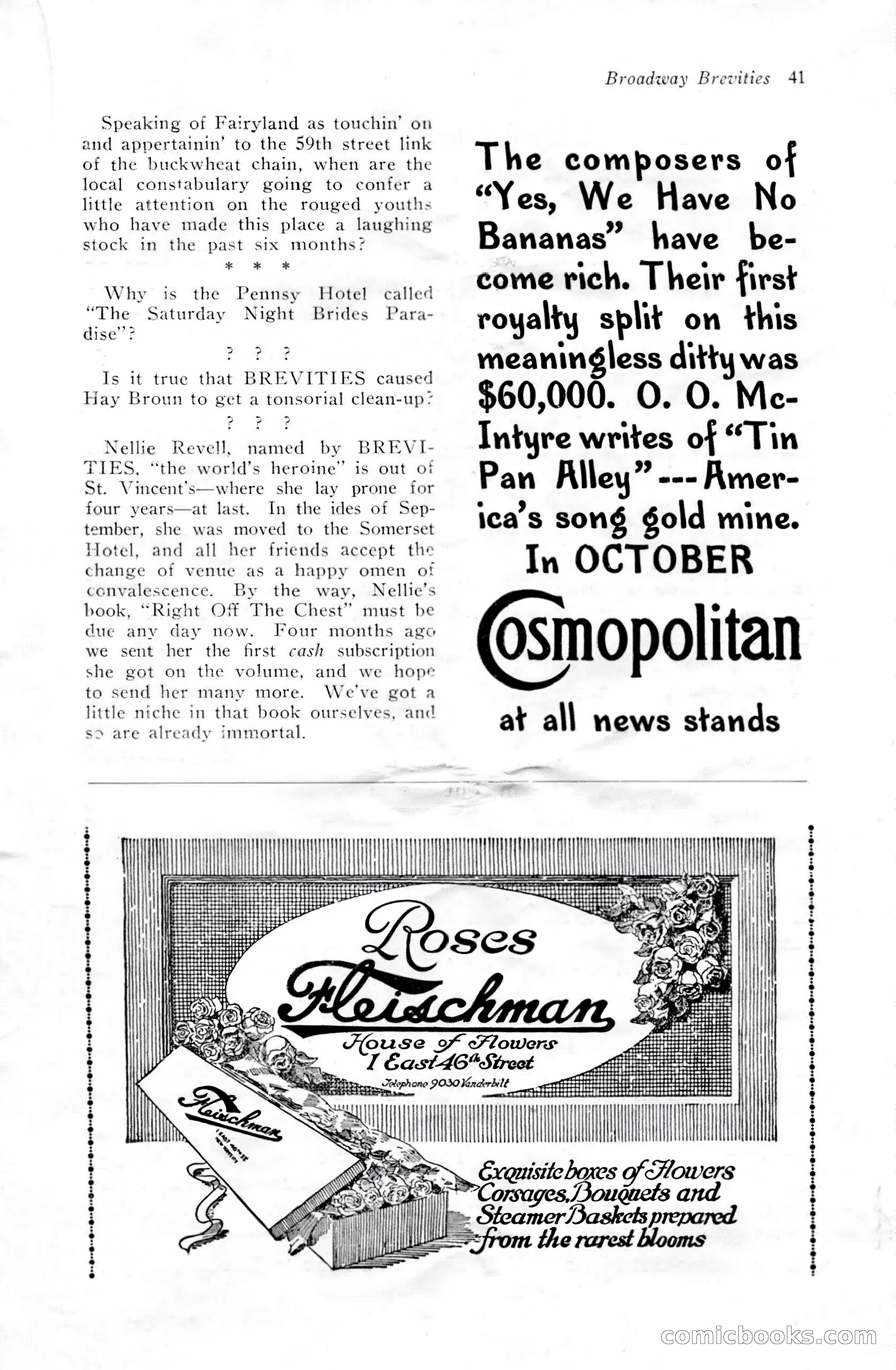 Broadway Brevities & Society Gossip — page 43 of 52