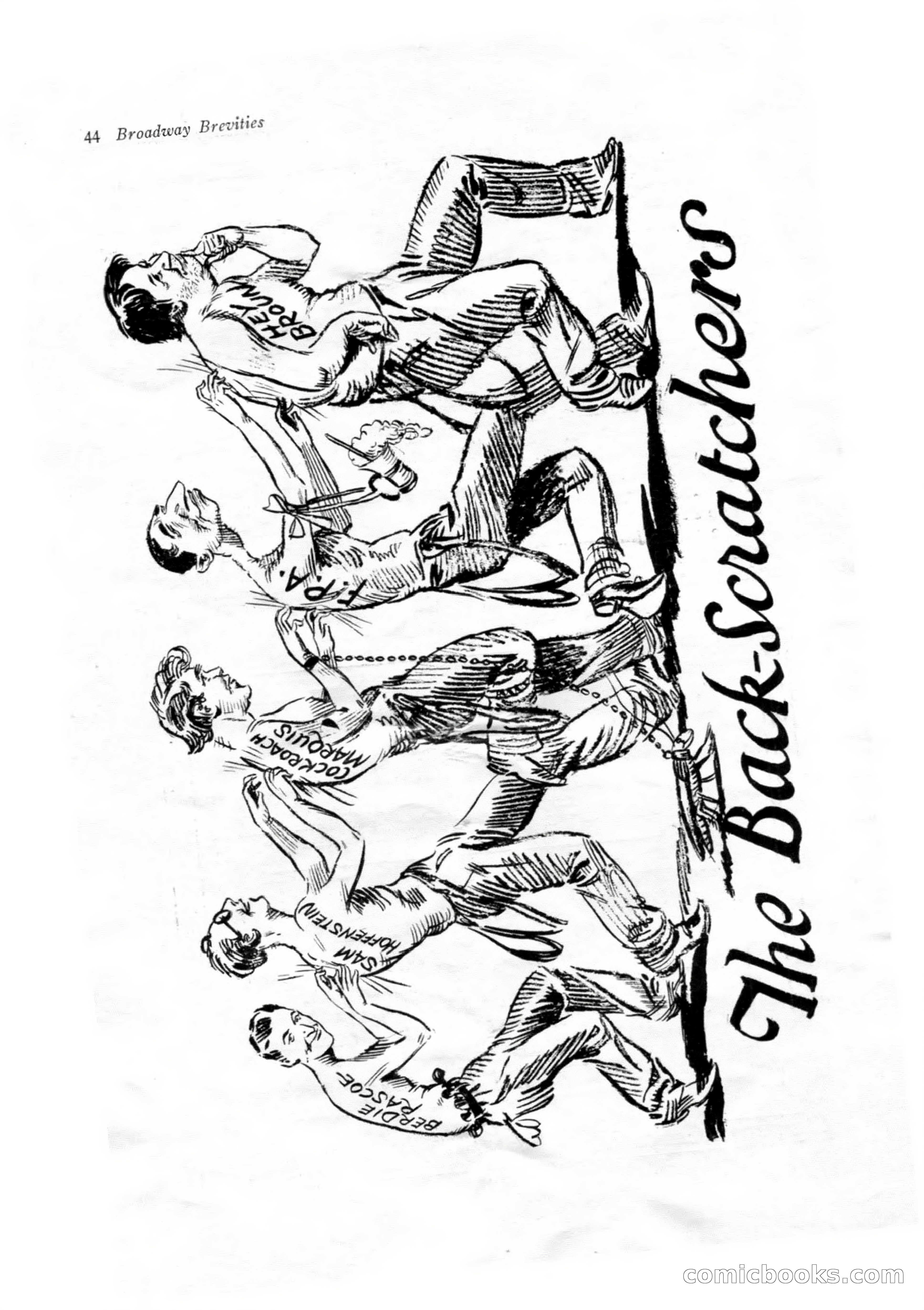 Broadway Brevities & Society Gossip — page 46 of 52