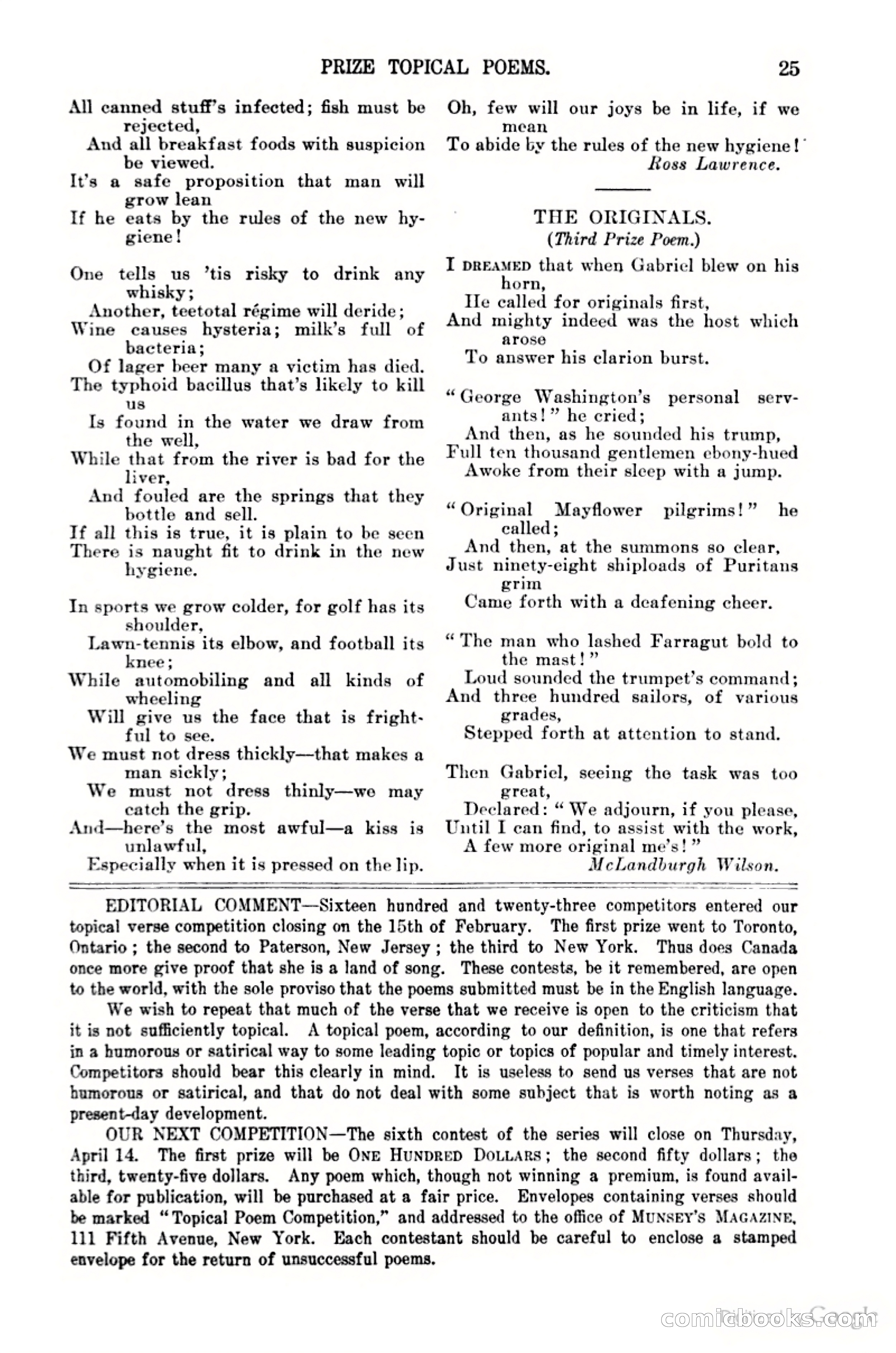 Munsey's Magazine Cover — page 29 of 400