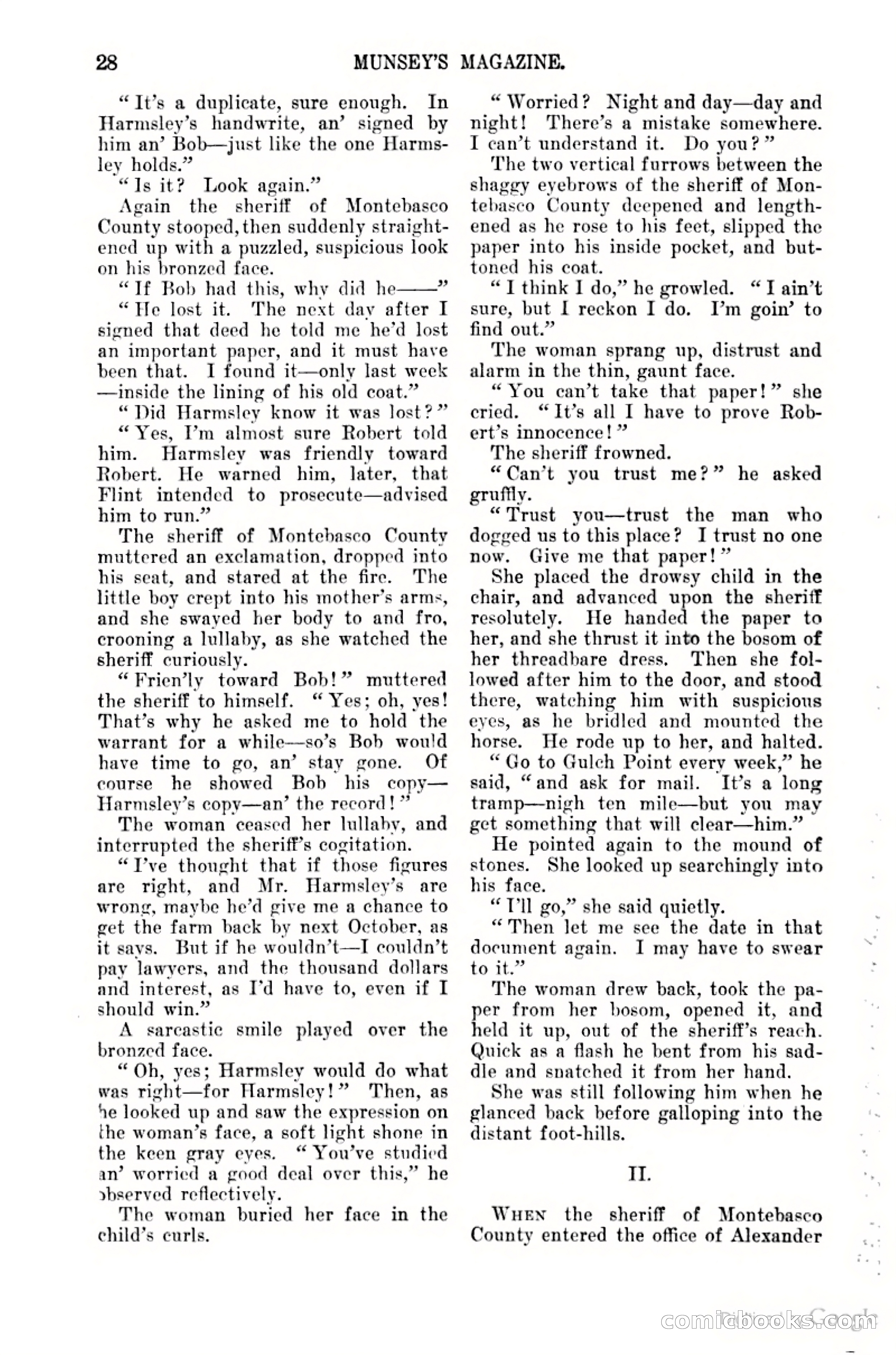 Munsey's Magazine Cover — page 32 of 400