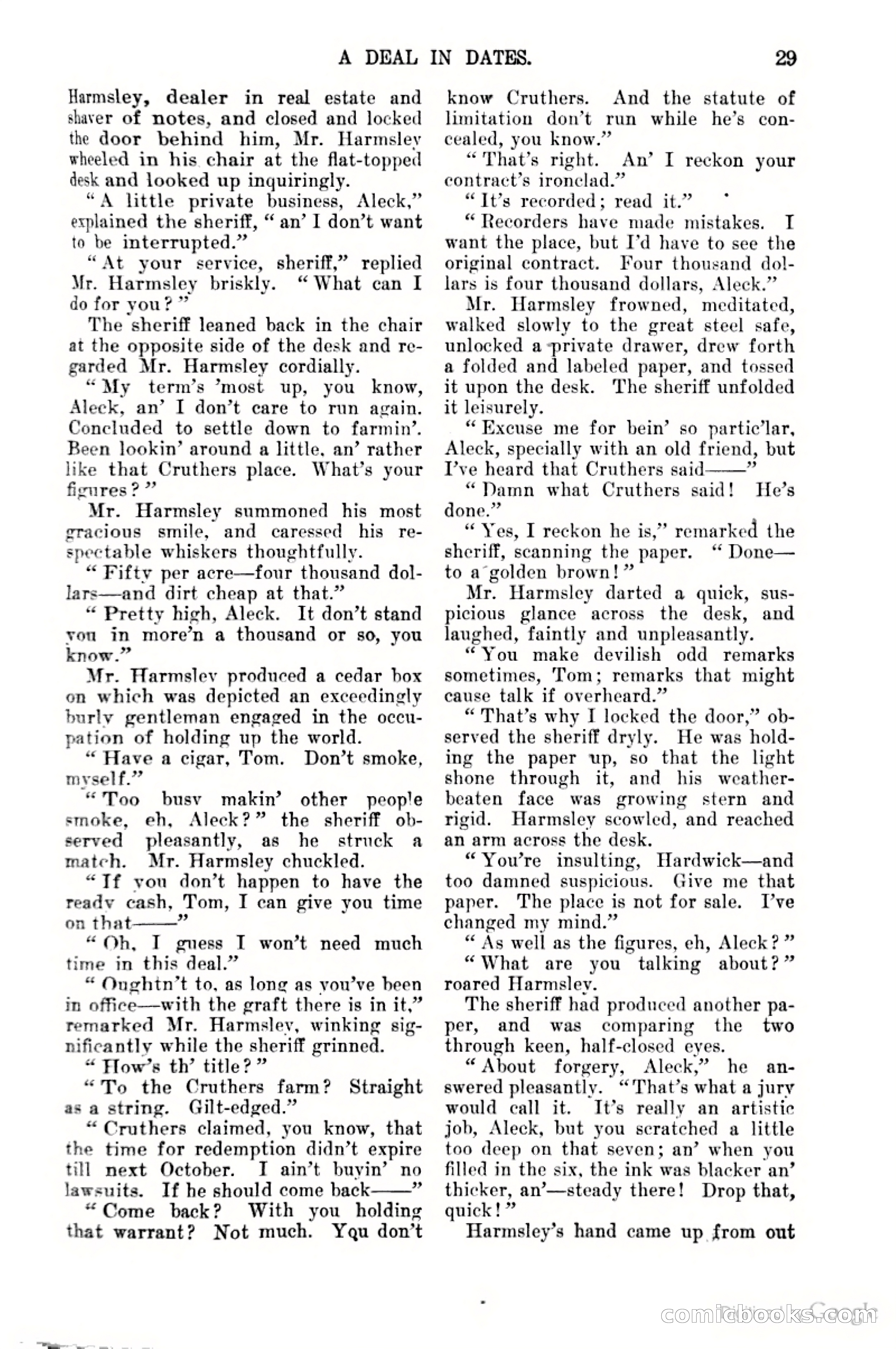 Munsey's Magazine Cover — page 33 of 400