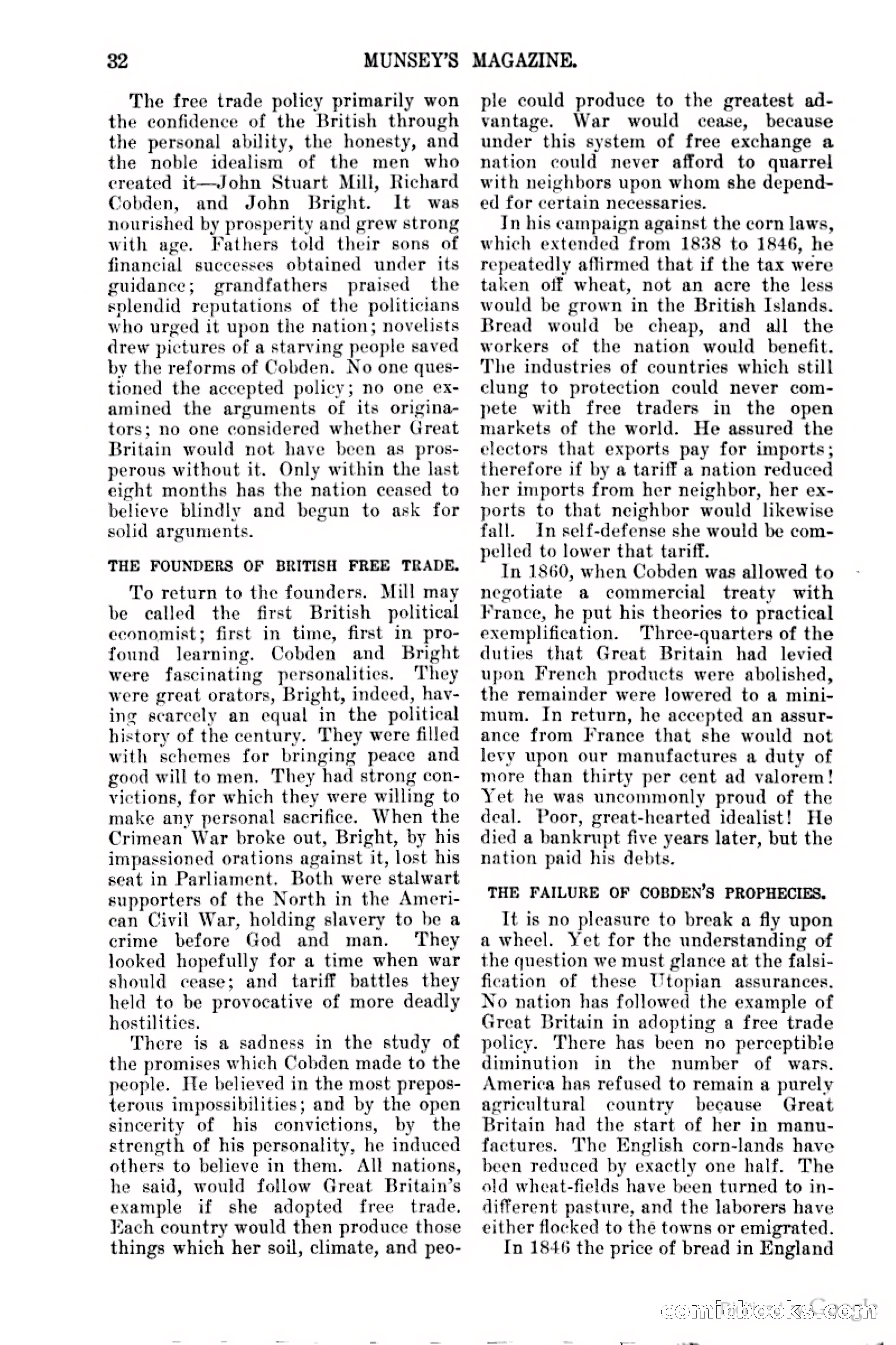 Munsey's Magazine Cover — page 36 of 400