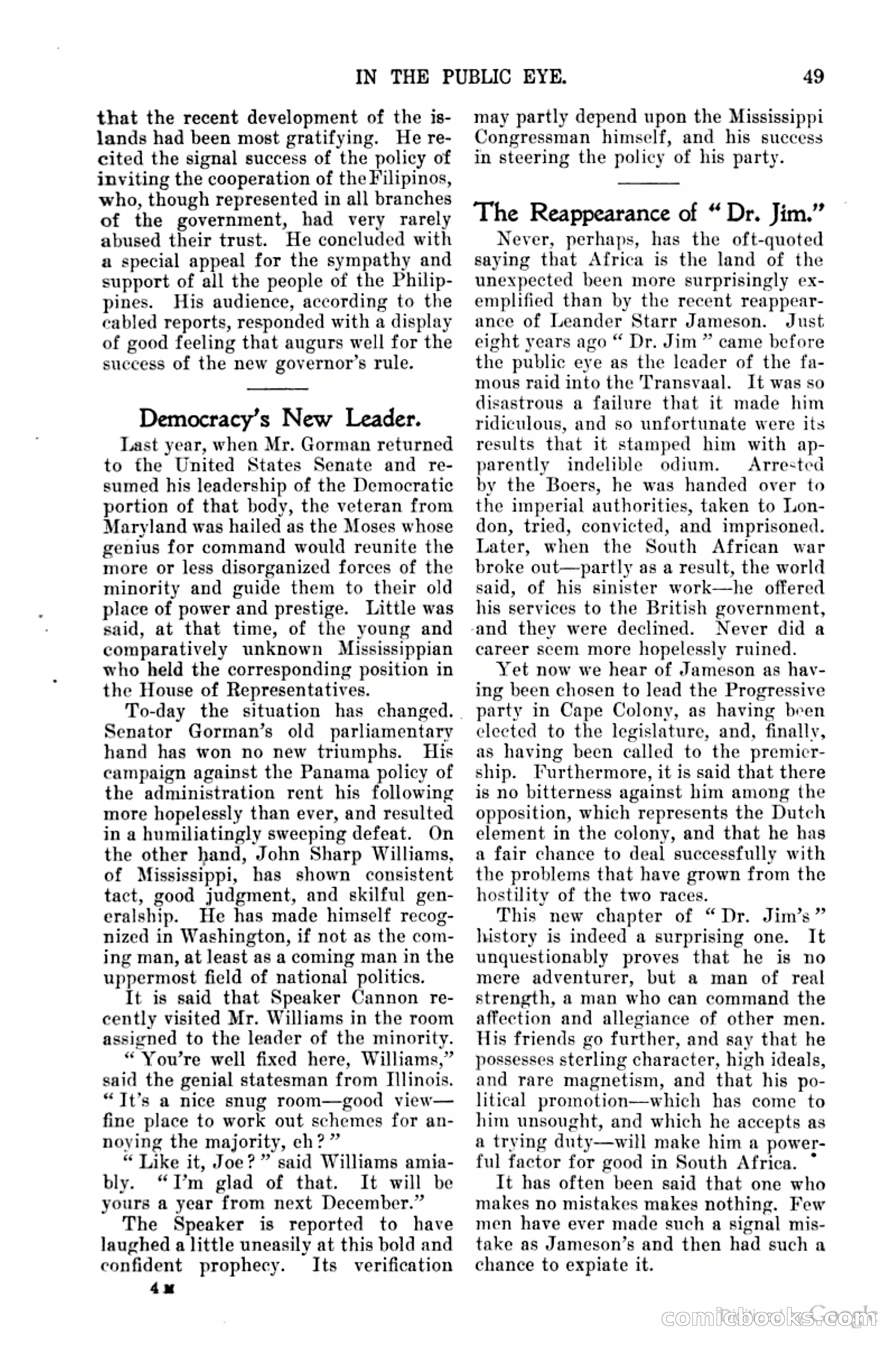Munsey's Magazine Cover — page 53 of 400