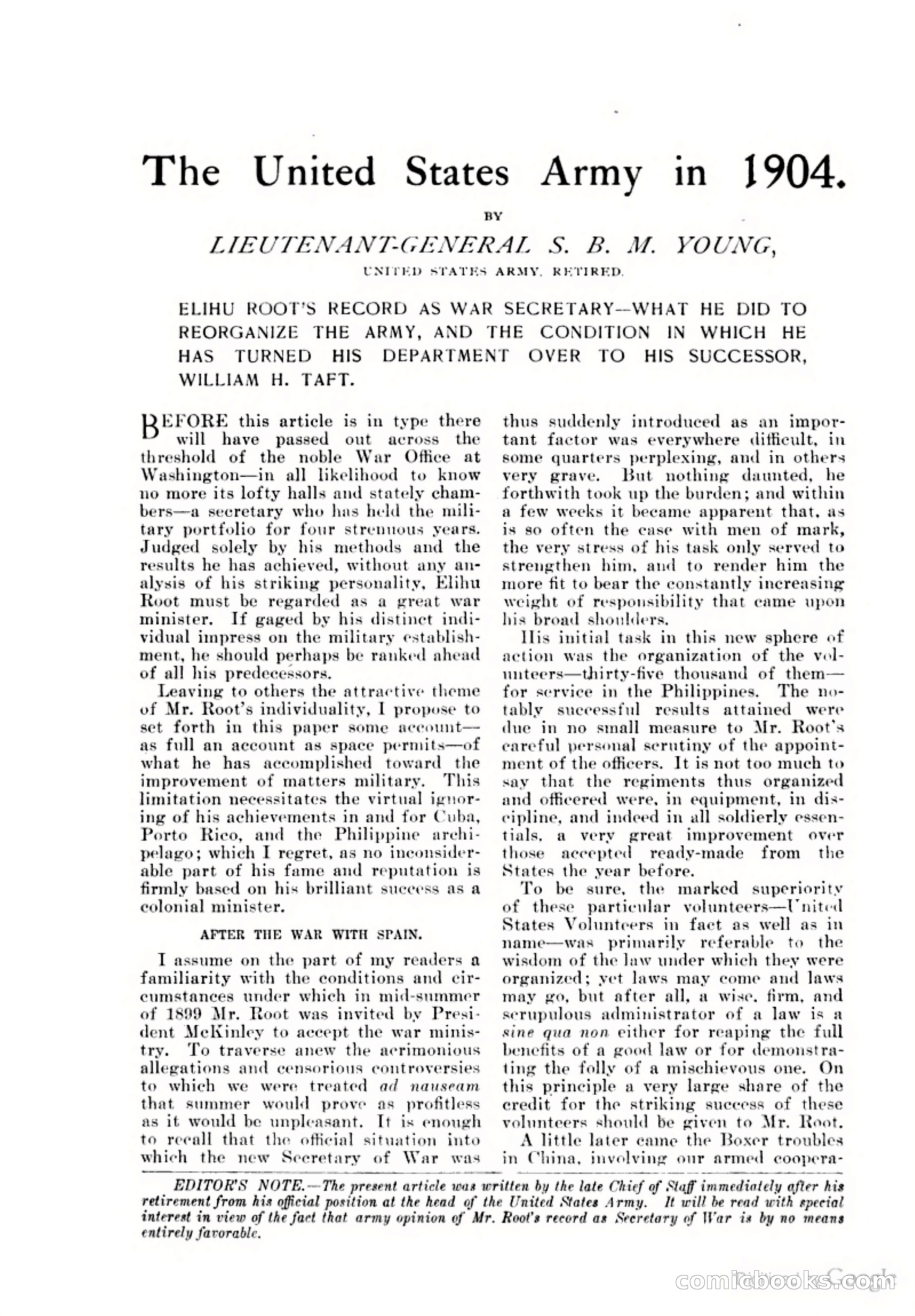 Munsey's Magazine Cover — page 100 of 400