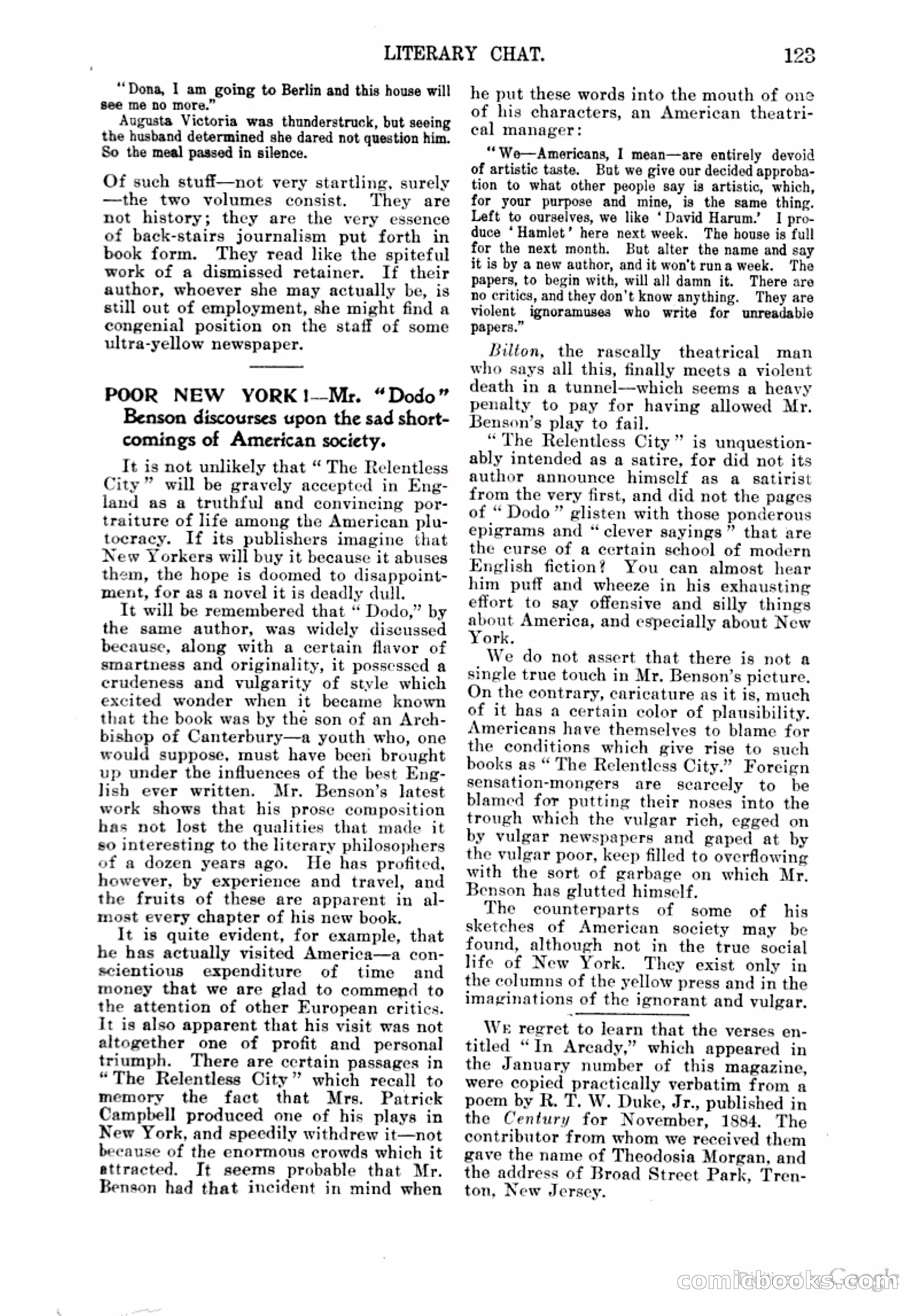 Munsey's Magazine Cover — page 127 of 400