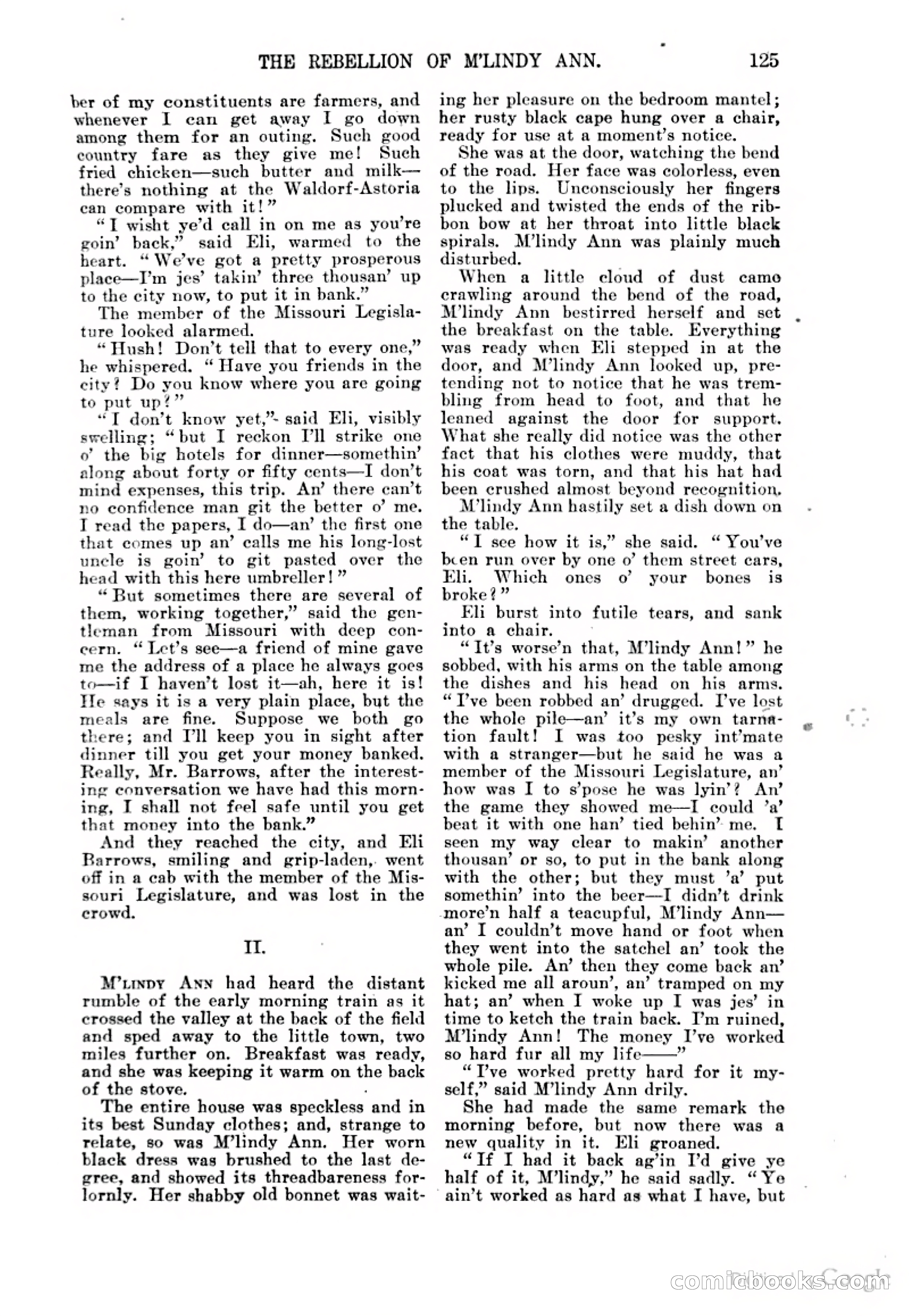 Munsey's Magazine Cover — page 129 of 400