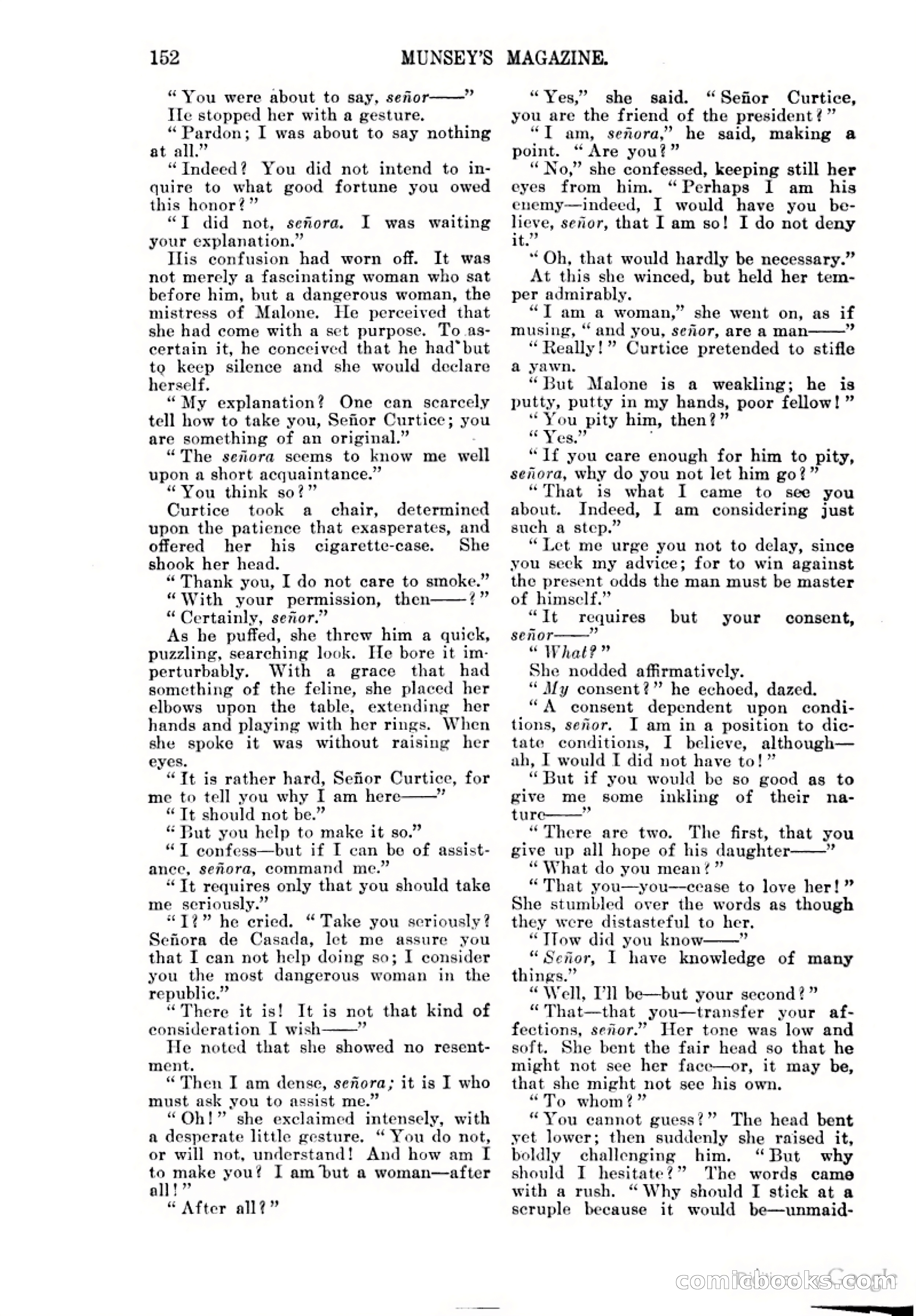 Munsey's Magazine Cover — page 156 of 400