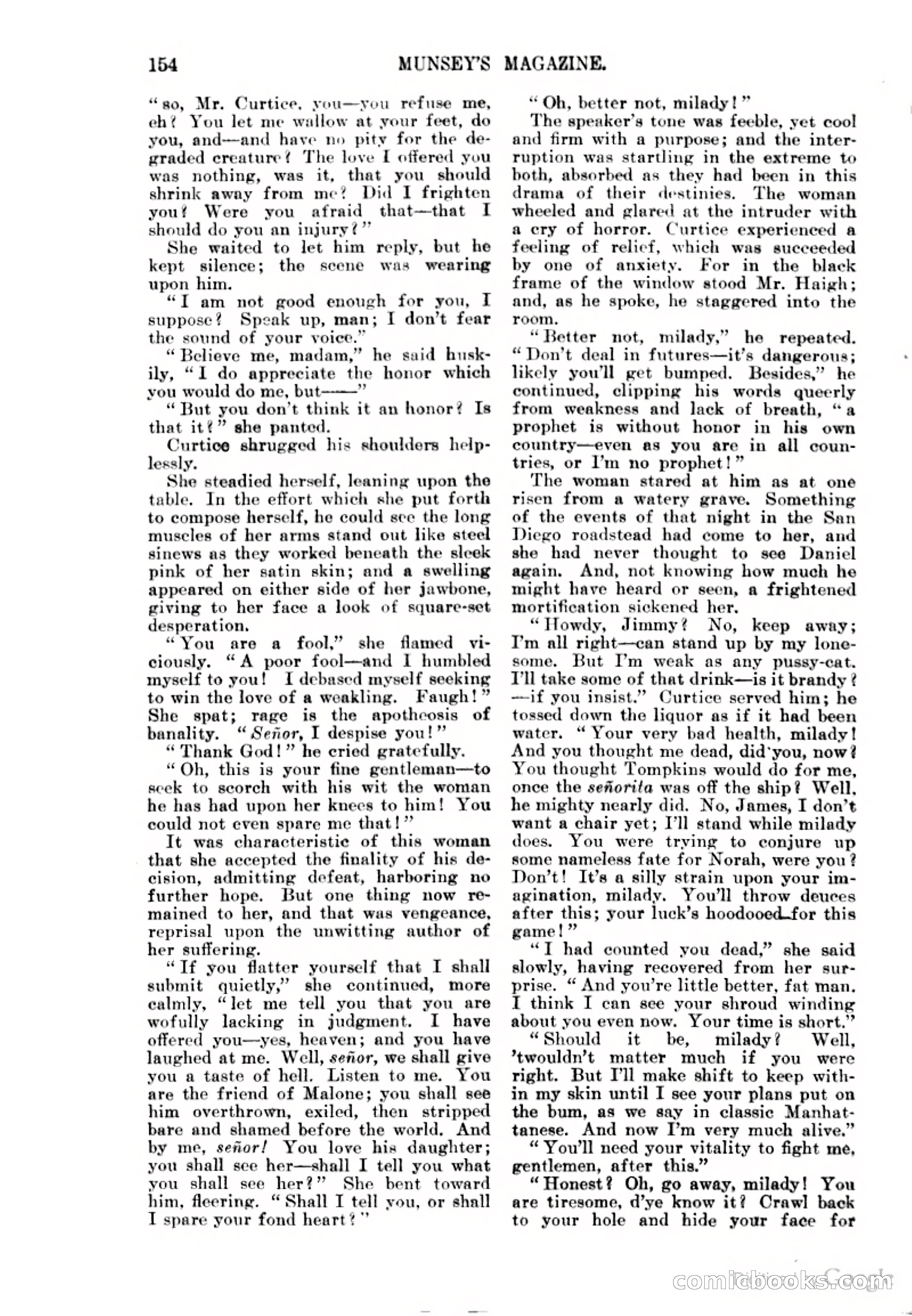 Munsey's Magazine Cover — page 158 of 400