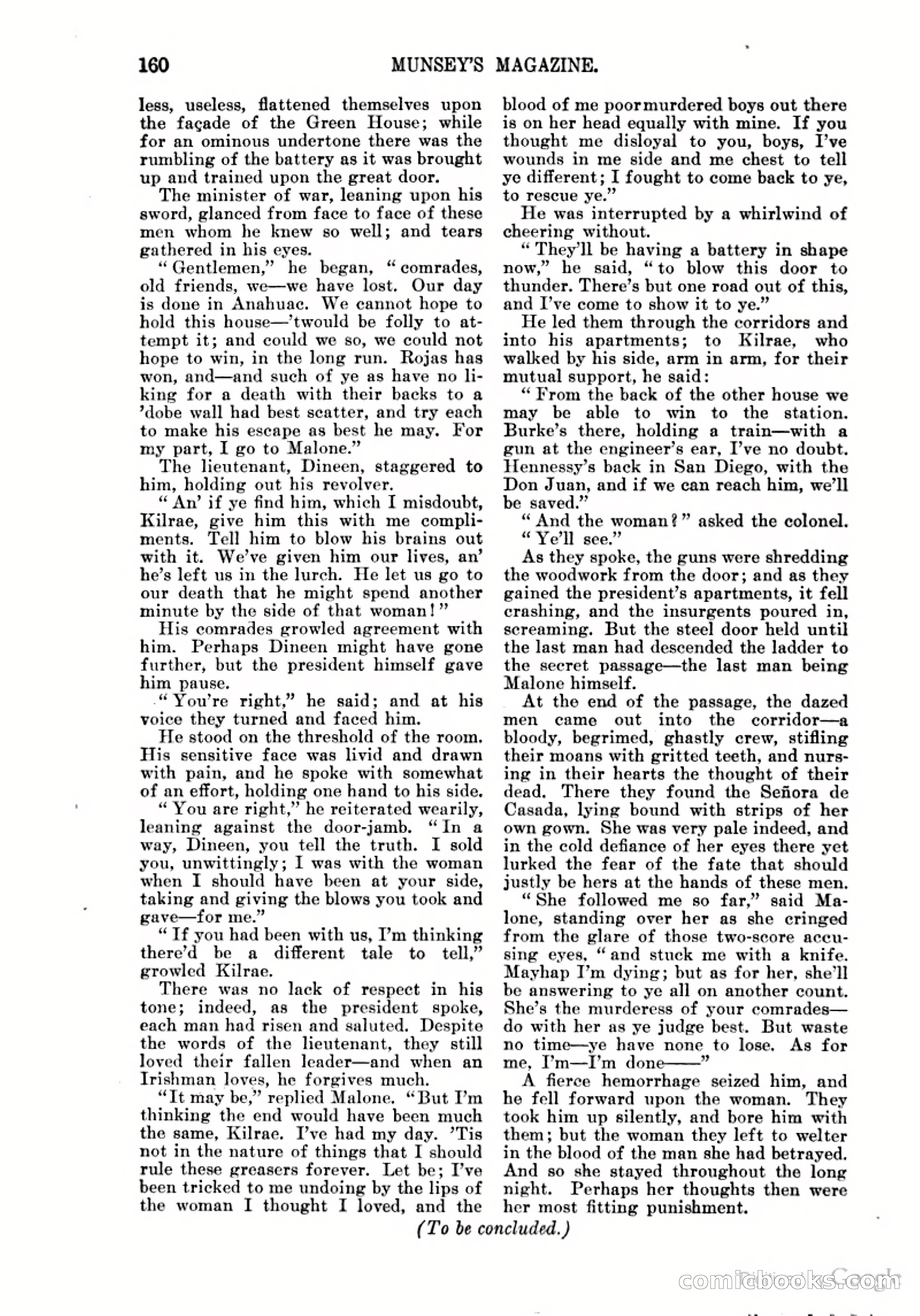Munsey's Magazine Cover — page 164 of 400