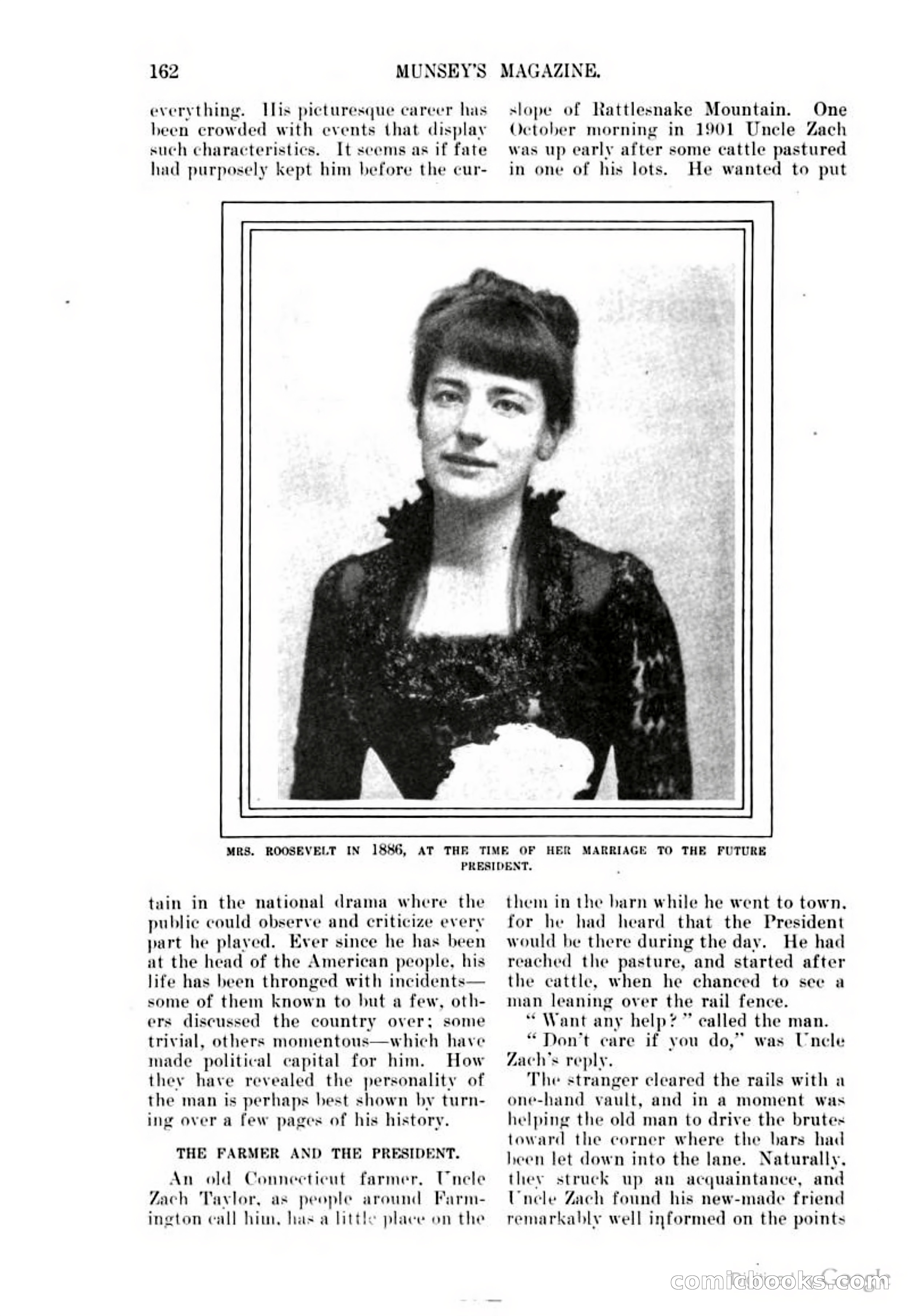 Munsey's Magazine Cover — page 166 of 400
