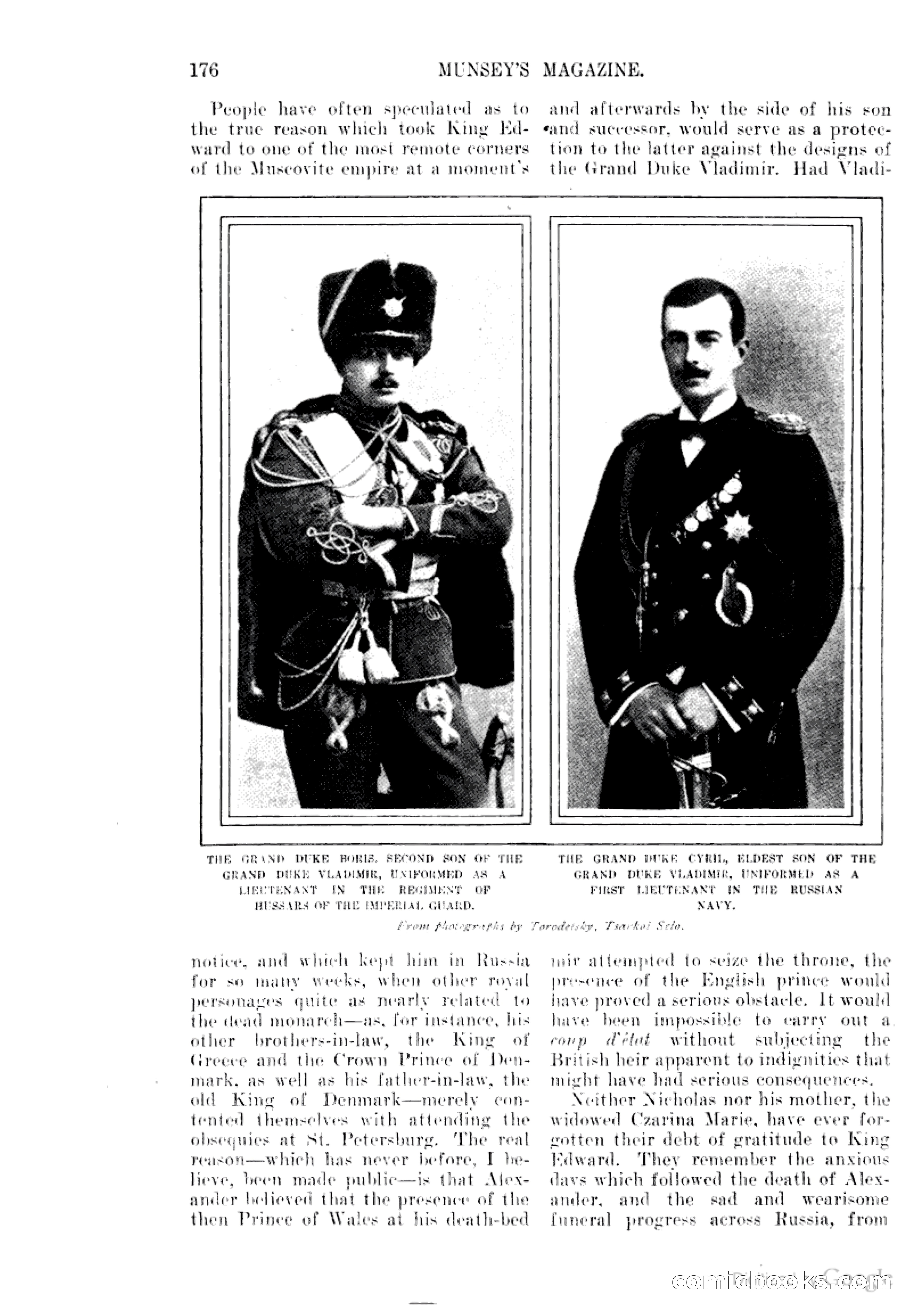 Munsey's Magazine Cover — page 180 of 400
