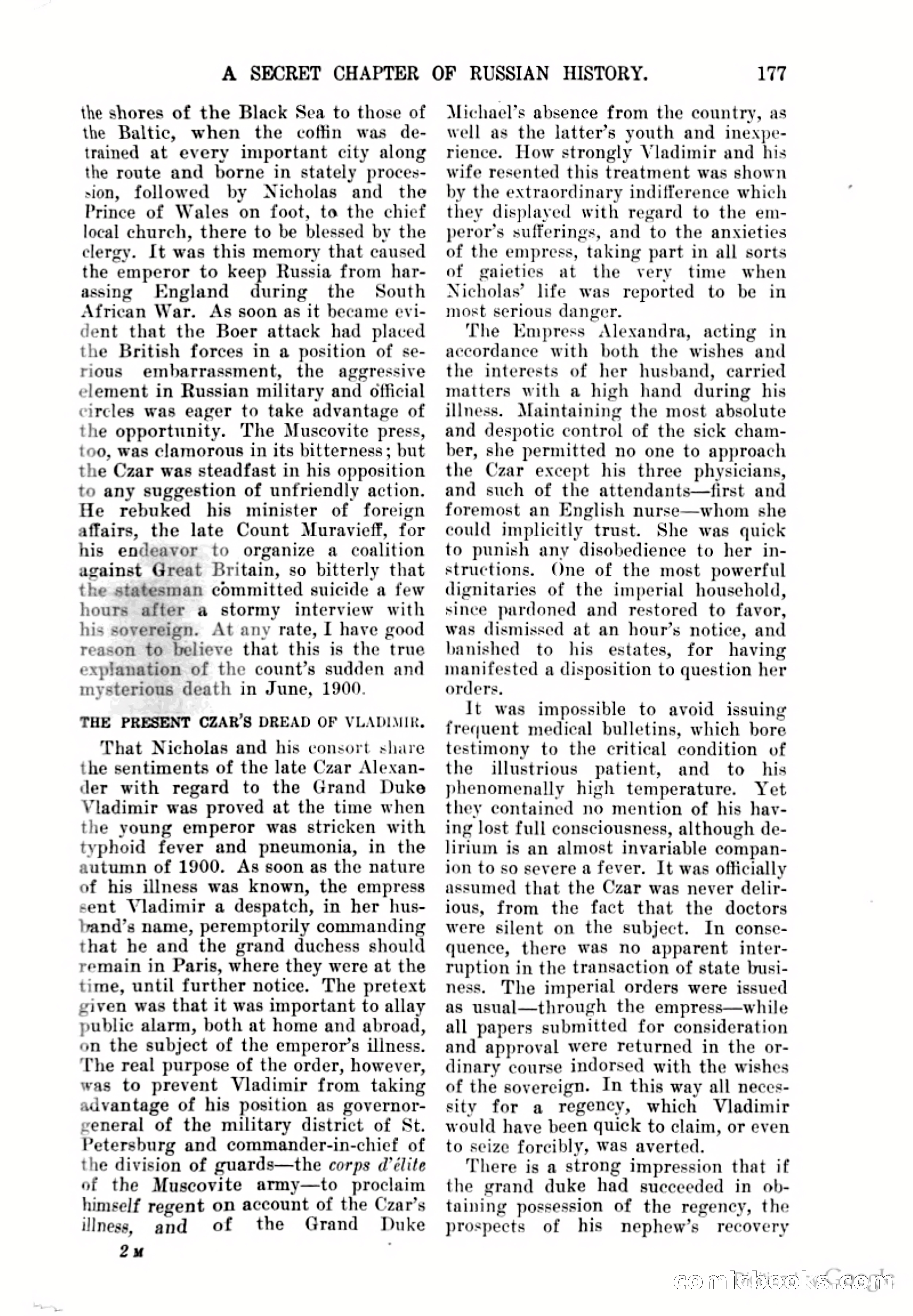 Munsey's Magazine Cover — page 181 of 400