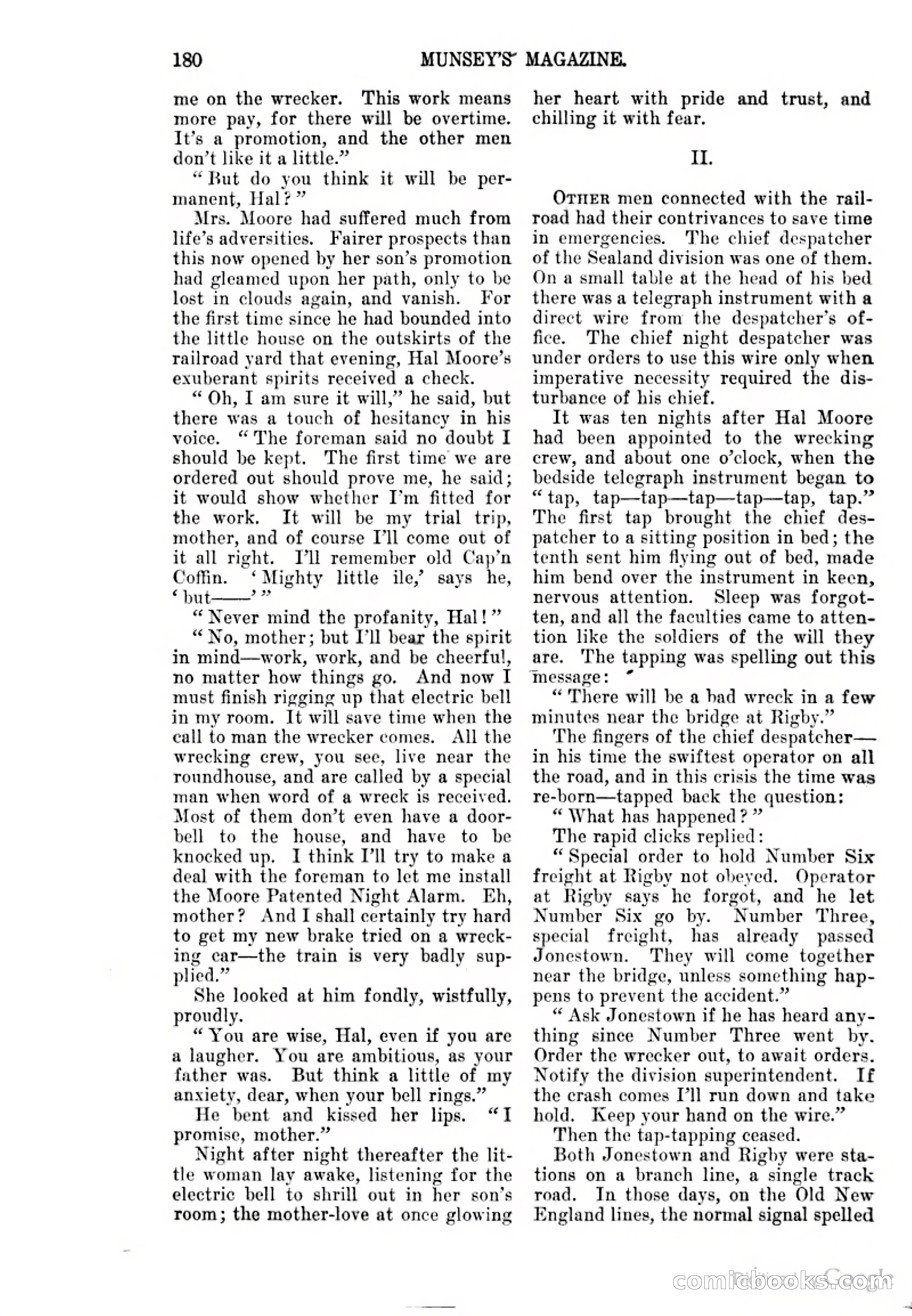 Munsey's Magazine Cover — page 184 of 400