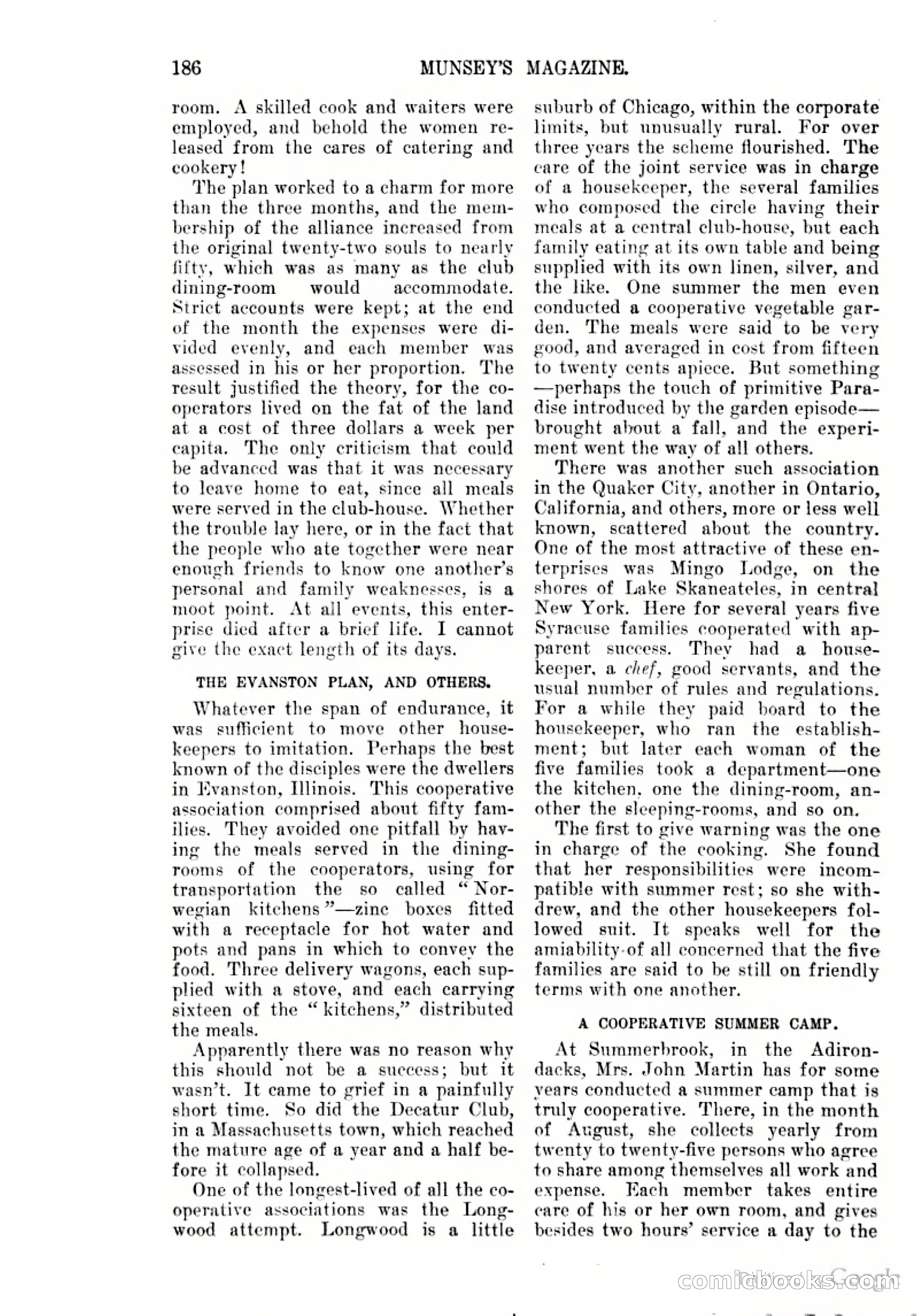Munsey's Magazine Cover — page 190 of 400